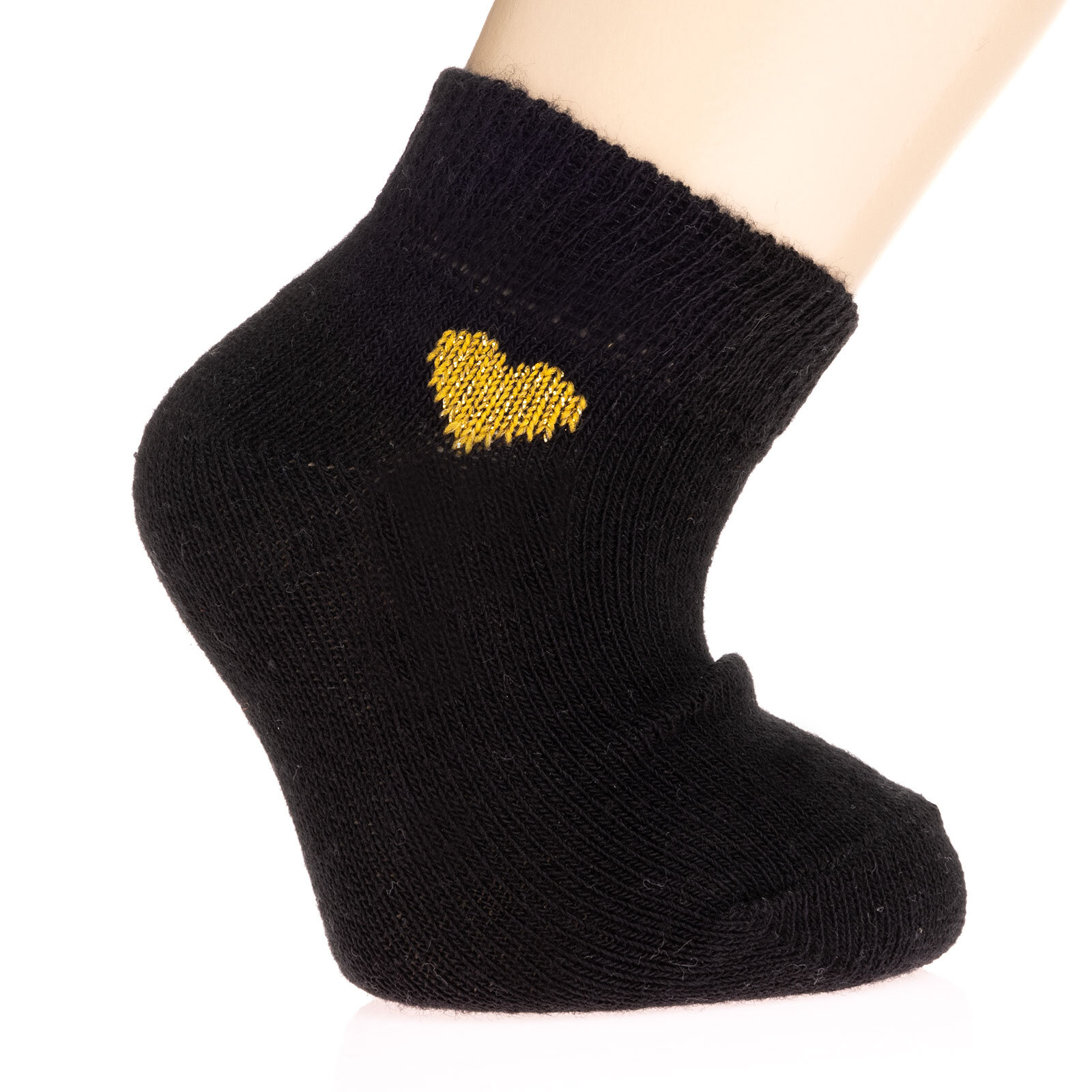 Varaklı 3'lü Bilek Çorap Kız Bebek