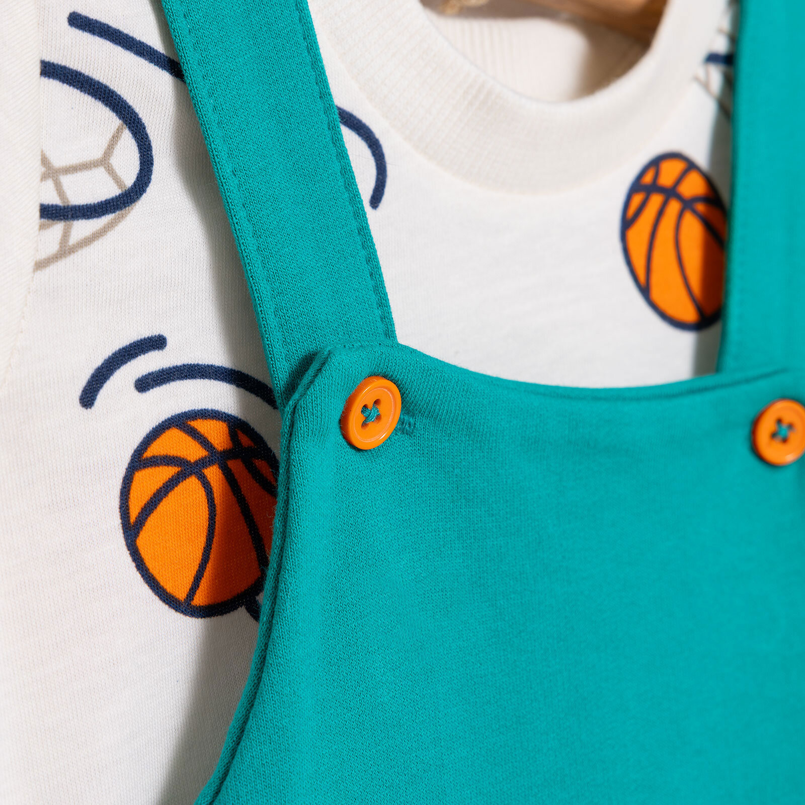 Varsity Erkek Salopet-Tshirt Erkek Bebek