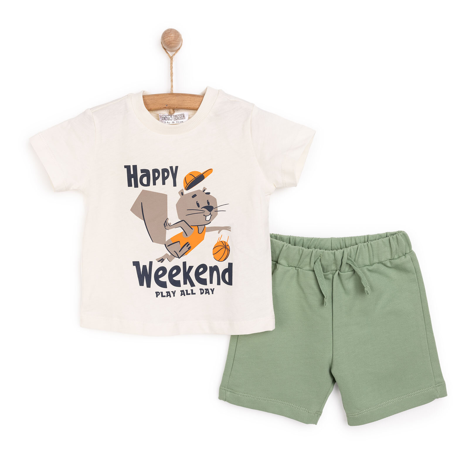 Varsity Erkek Tshirt-Şort Erkek Bebek