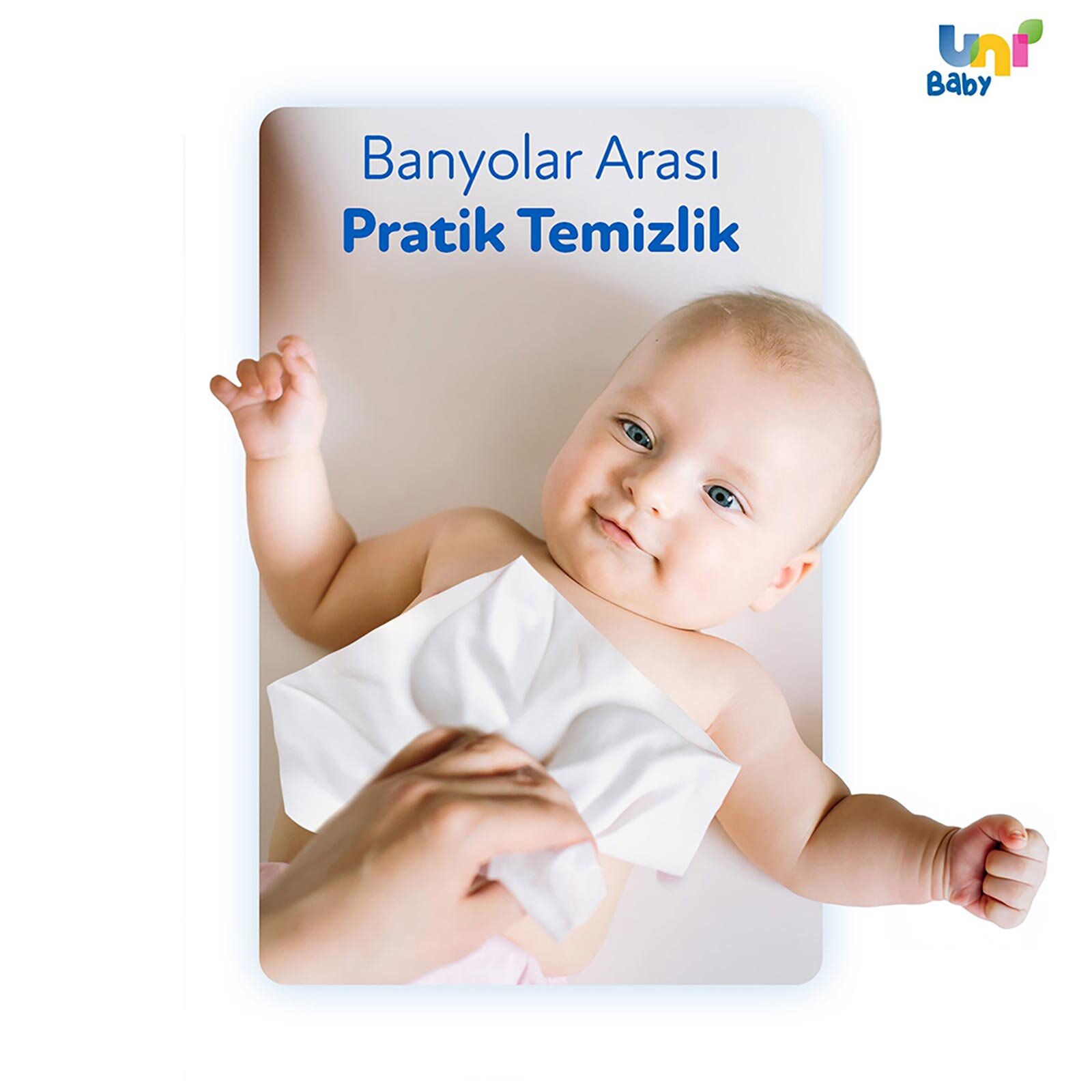 Vücut Temizleme Mendili 50 Yaprak XXL