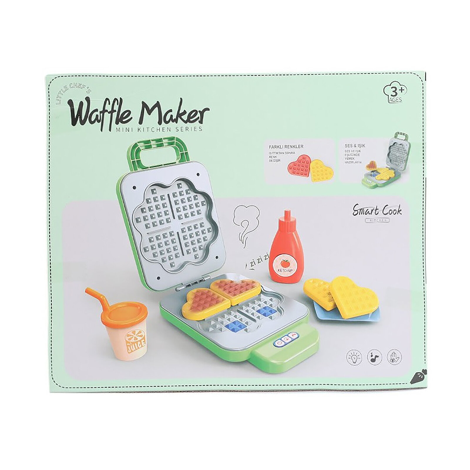 Waffle Makinesi Seti