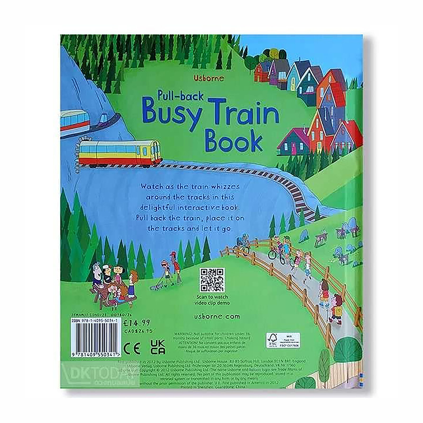 Mega Kids Lab Wind Up Pullback Busy Train Book ebebek