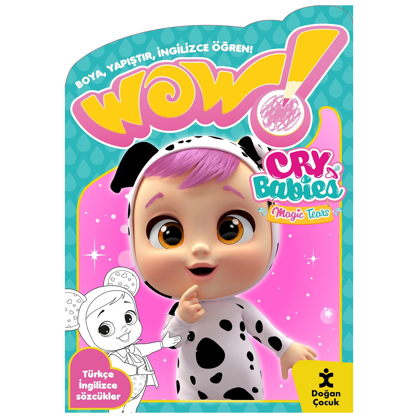 Wow Cry Babıes Boyama Kitabı Wow Cry Babıes Boyama Kitabı