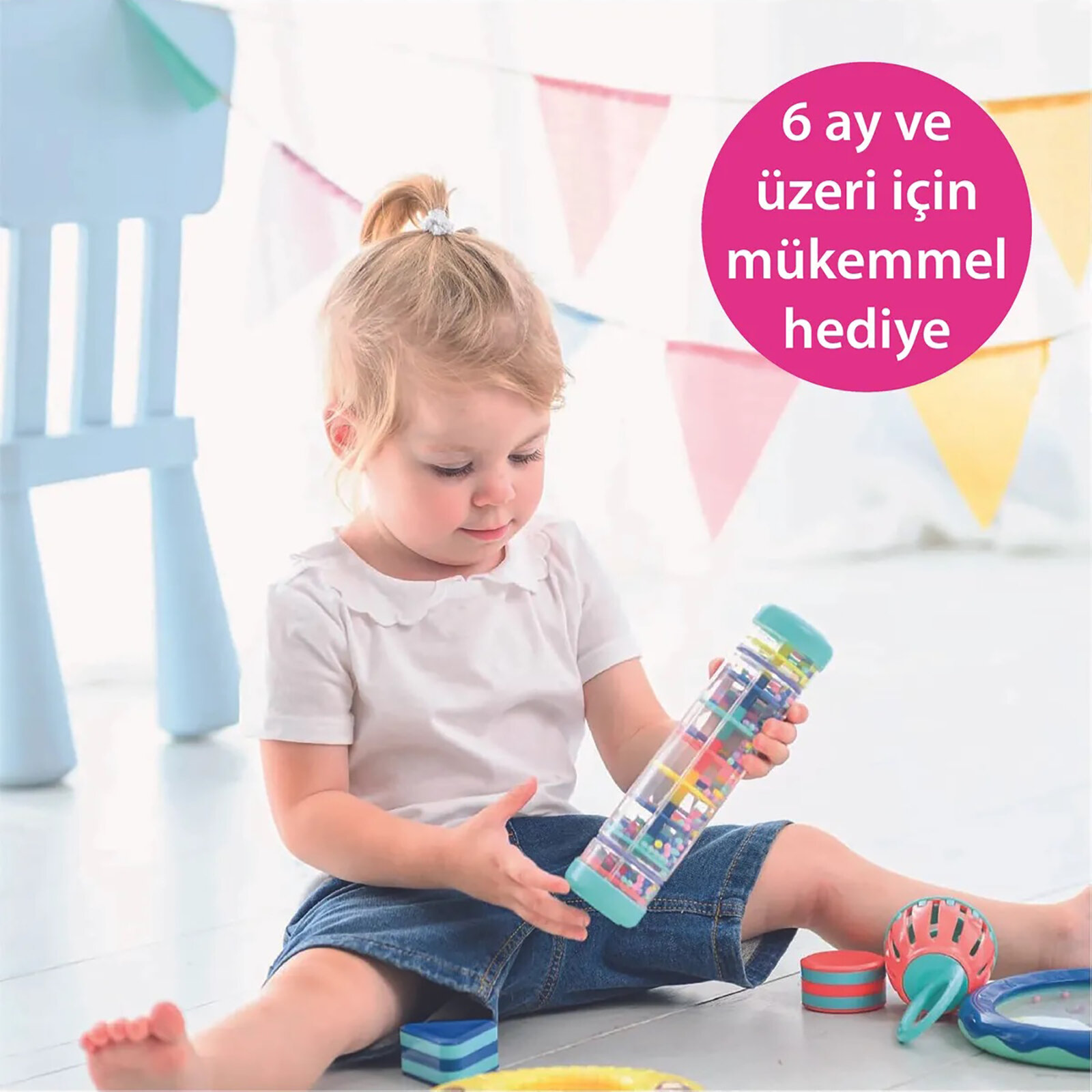 Yağmur Sesi Duyusal Çıngırak