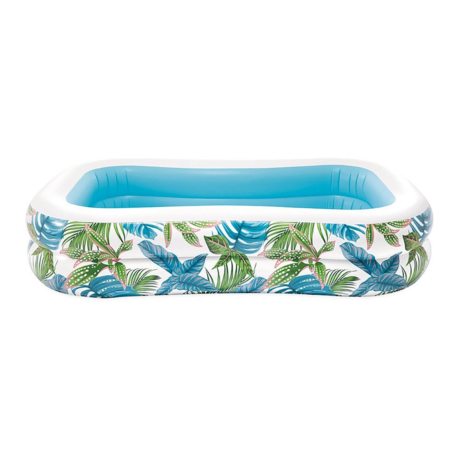 Yaprak Desenli Tropik Aile Havuzu 229X152X48 cm