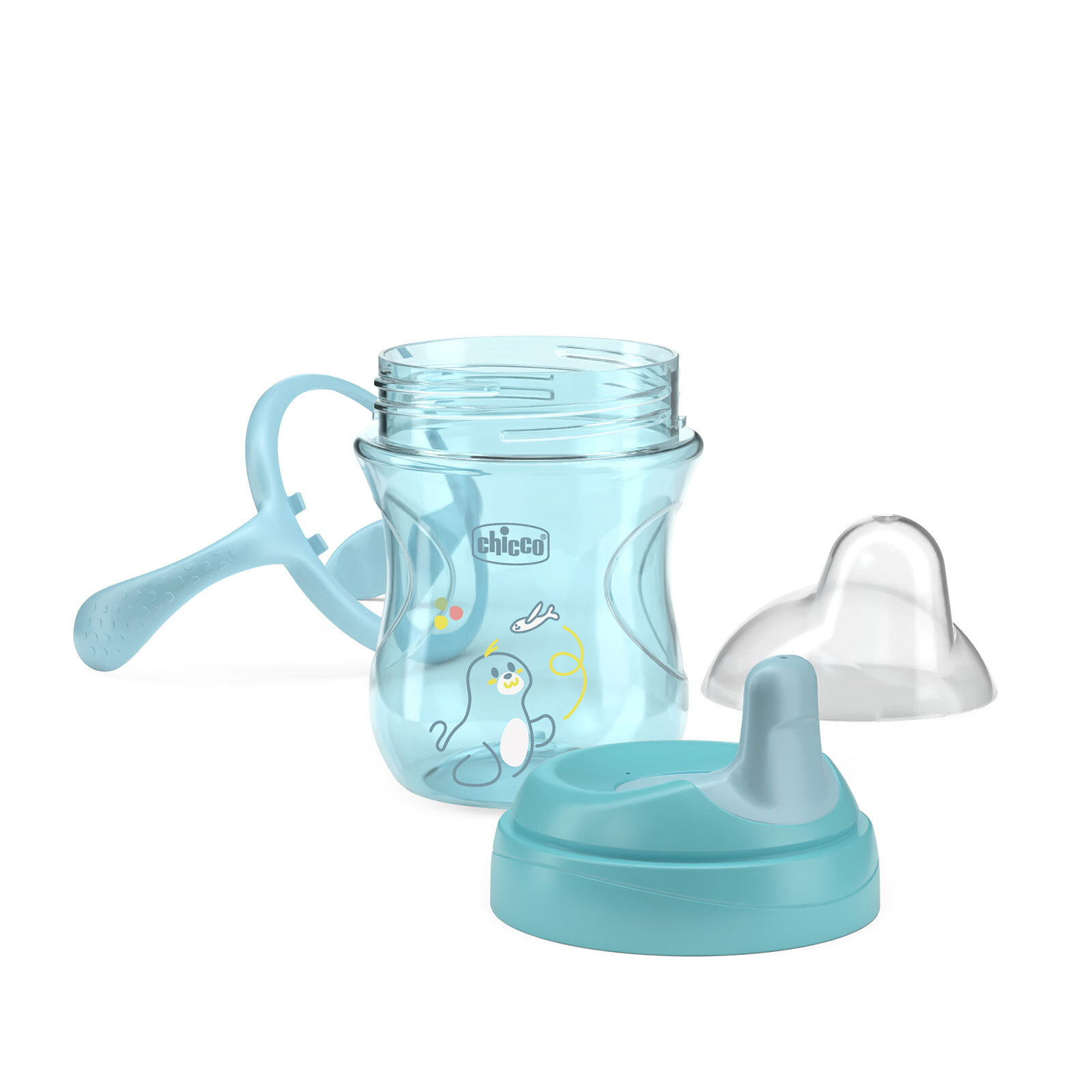 Yarı Yumuşak Uçlu Alıştırma Bardağı 6+ Ay 200 ml Erkek