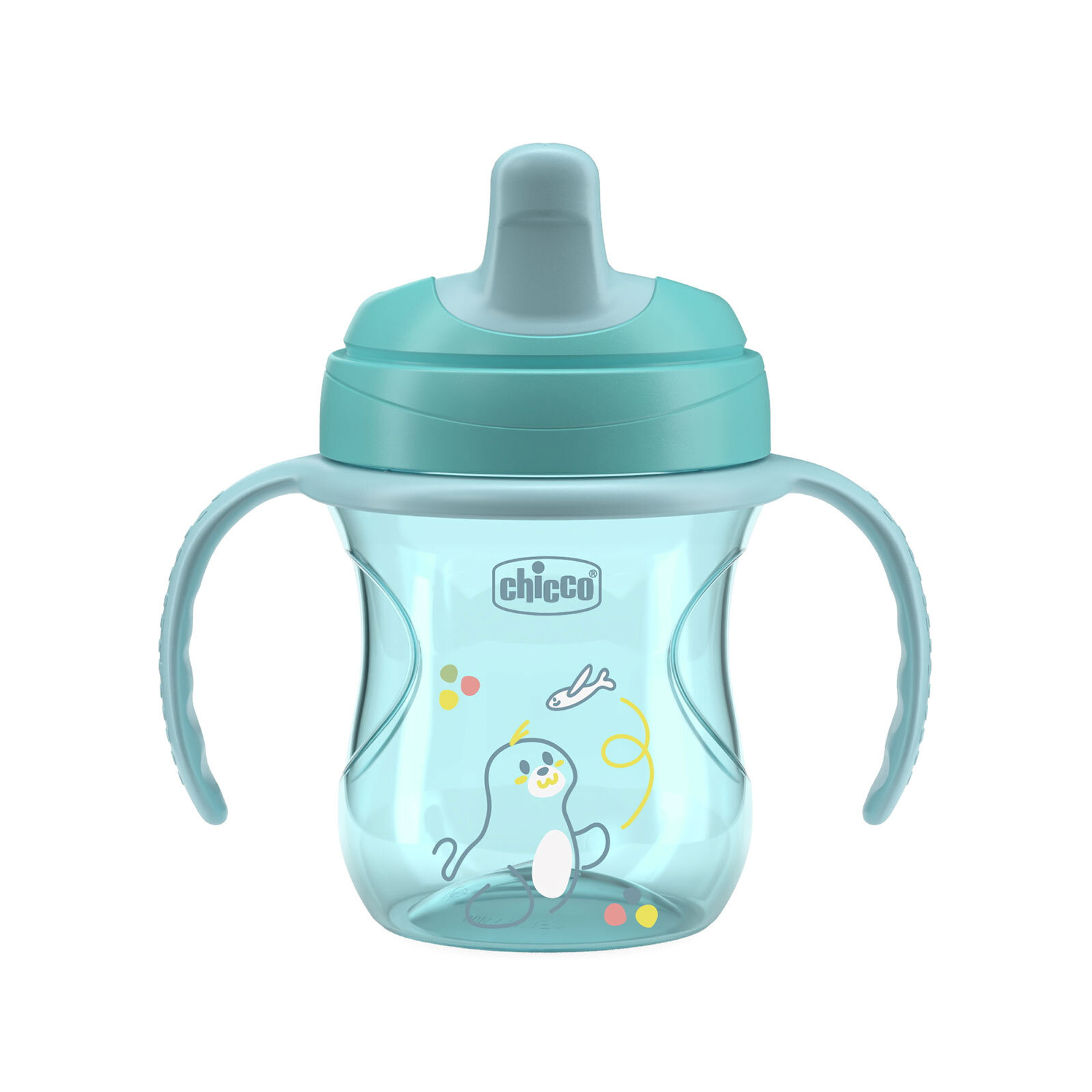 Yarı Yumuşak Uçlu Alıştırma Bardağı 6+ Ay 200 ml Erkek