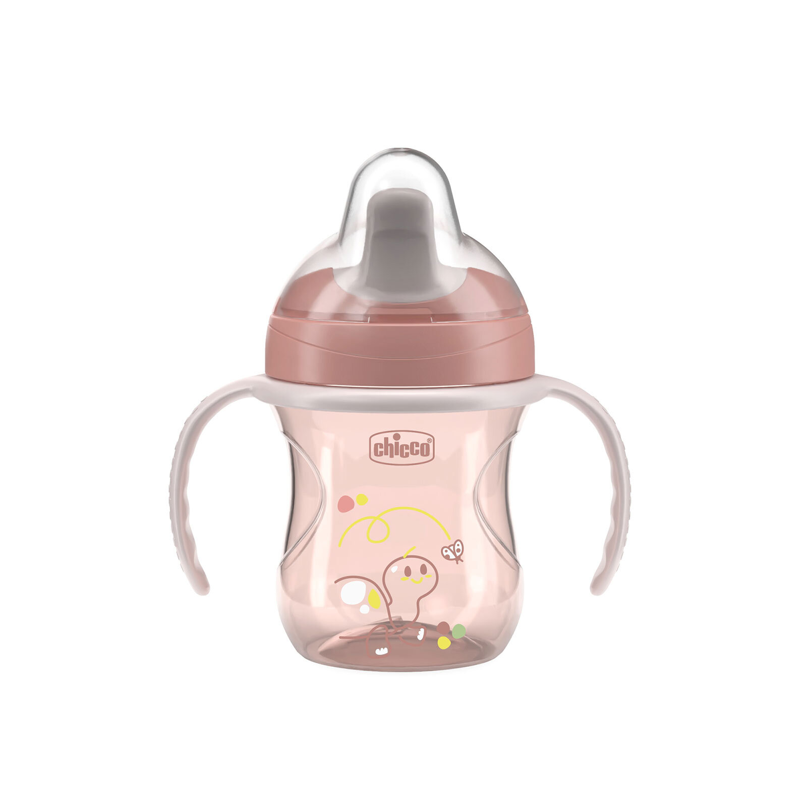 Yarı Yumuşak Uçlu Alıştırma Bardağı 6+ Ay 200 ml Kız Yarı Yumuşak Uçlu Alıştırma Bardağı 6+ Ay 200 ml Kız