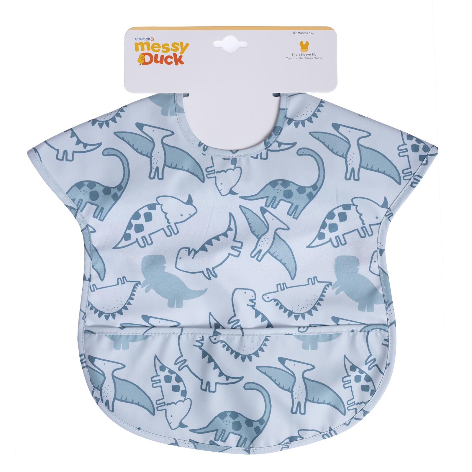 Yarım Kollu Mama Önlük - Dino Dünyası Yarım Kollu Mama Önlük - Dino Dünyası