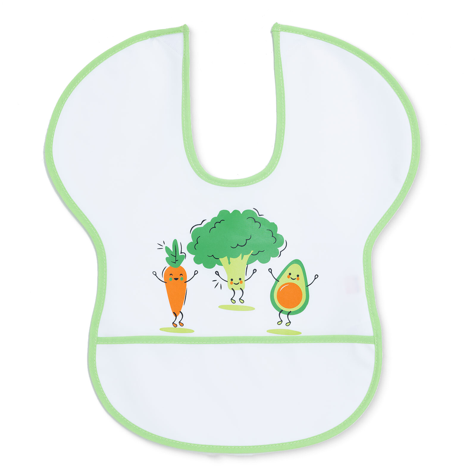 Yarım Kollu Poli Mama Önlük - Sebzeler