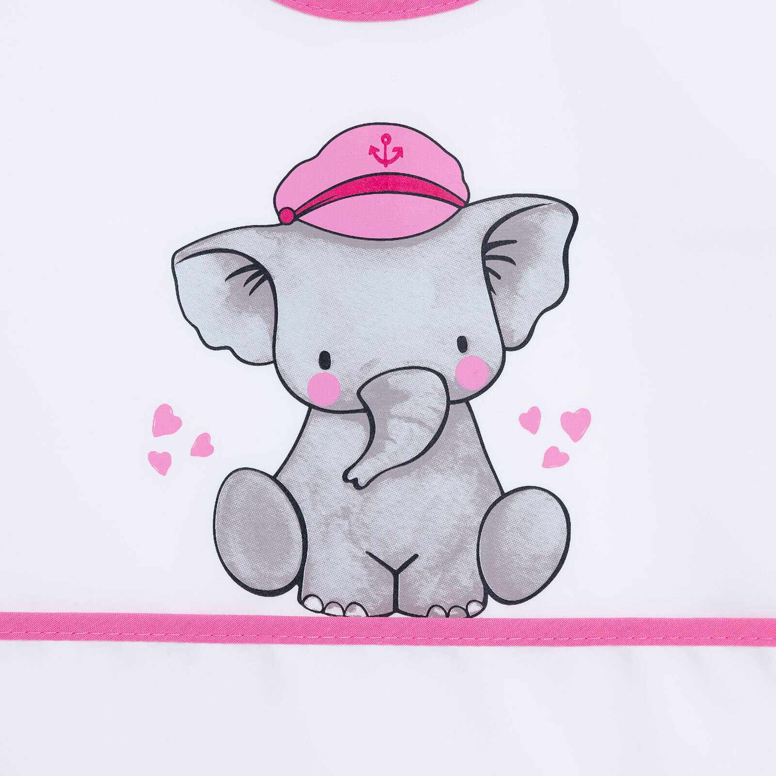 Yarım  Kollu Poli Mama Önlük Sevimli Fil