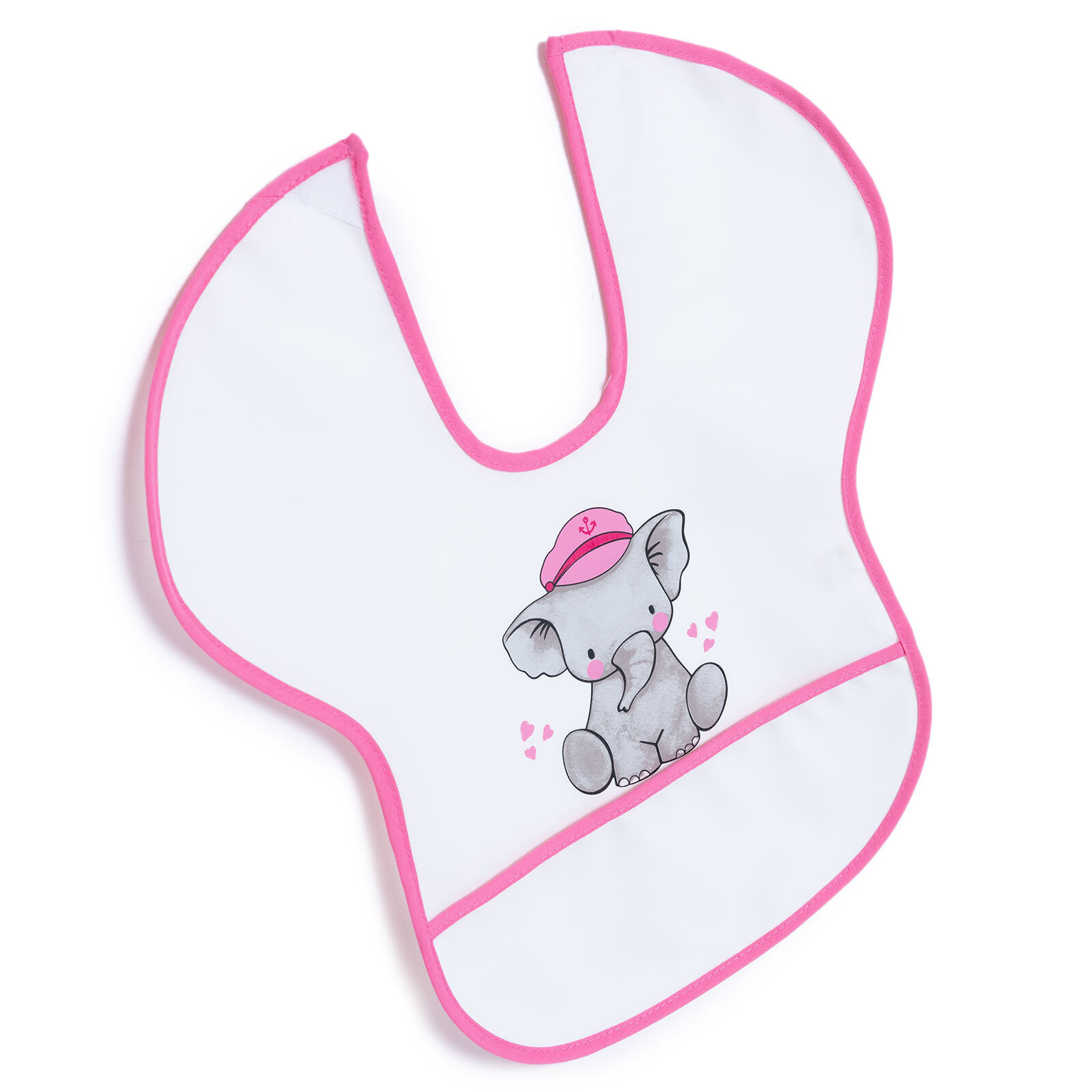 Yarım  Kollu Poli Mama Önlük Sevimli Fil