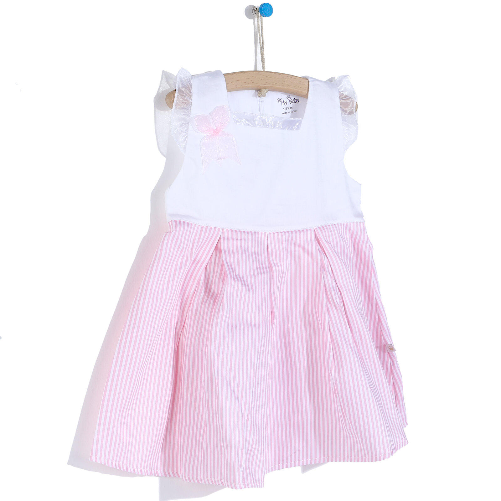 Yaz Kız Bebek Mari Süprem Atlet Reçme Bisiklet Yaka Tek Elbise Yaz Kız Bebek Mari Süprem Atlet Reçme Bisiklet Yaka Tek Elbise