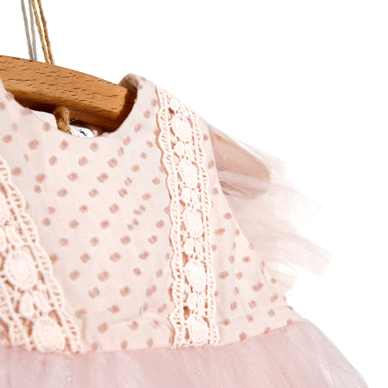 Yaz Kız Bebek Mevlüt Kıyafeti Uzun Kol Bebe Yaka Tek Elbise