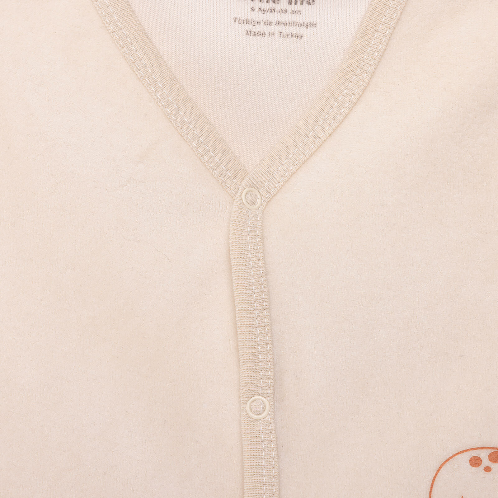 Yendioğan Kız Kadife Yelek Kız Bebek