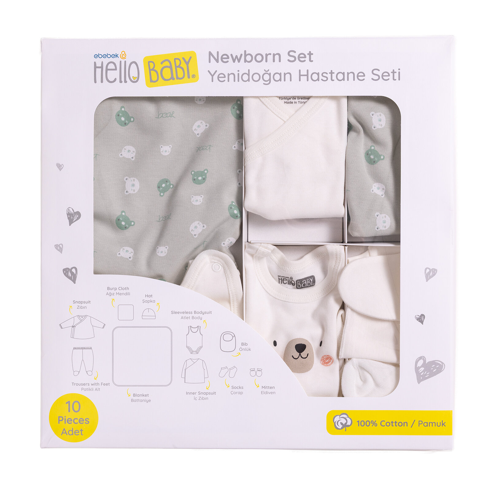 Yenidoğan 10lu Hastane Çıkışı