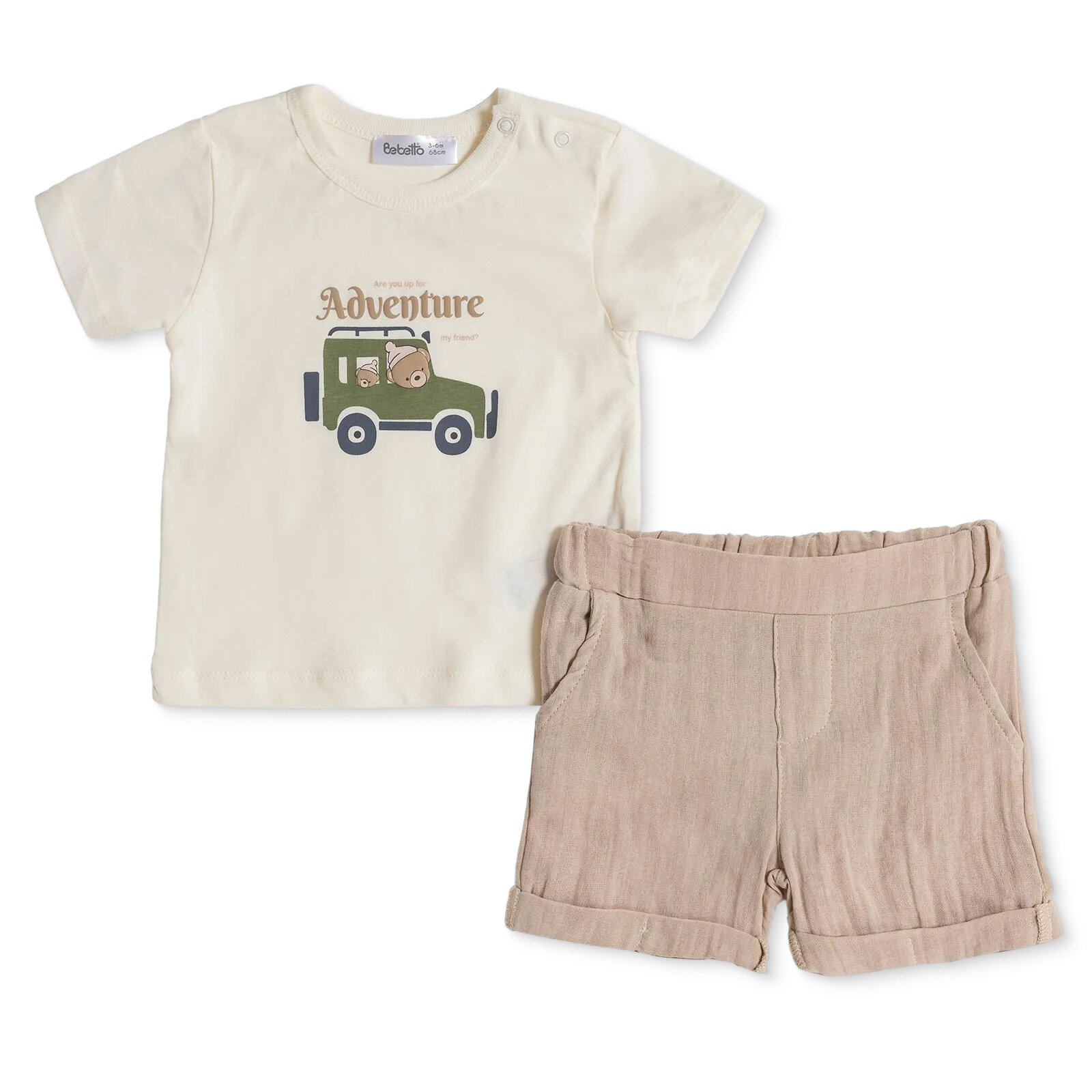 Yenidoğan Adventure Tshirt-Şort