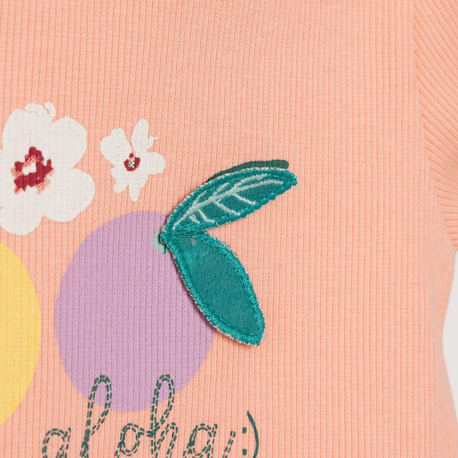 Yenidoğan Aloha Tshirt-Şort 2li Takım Kız Bebek