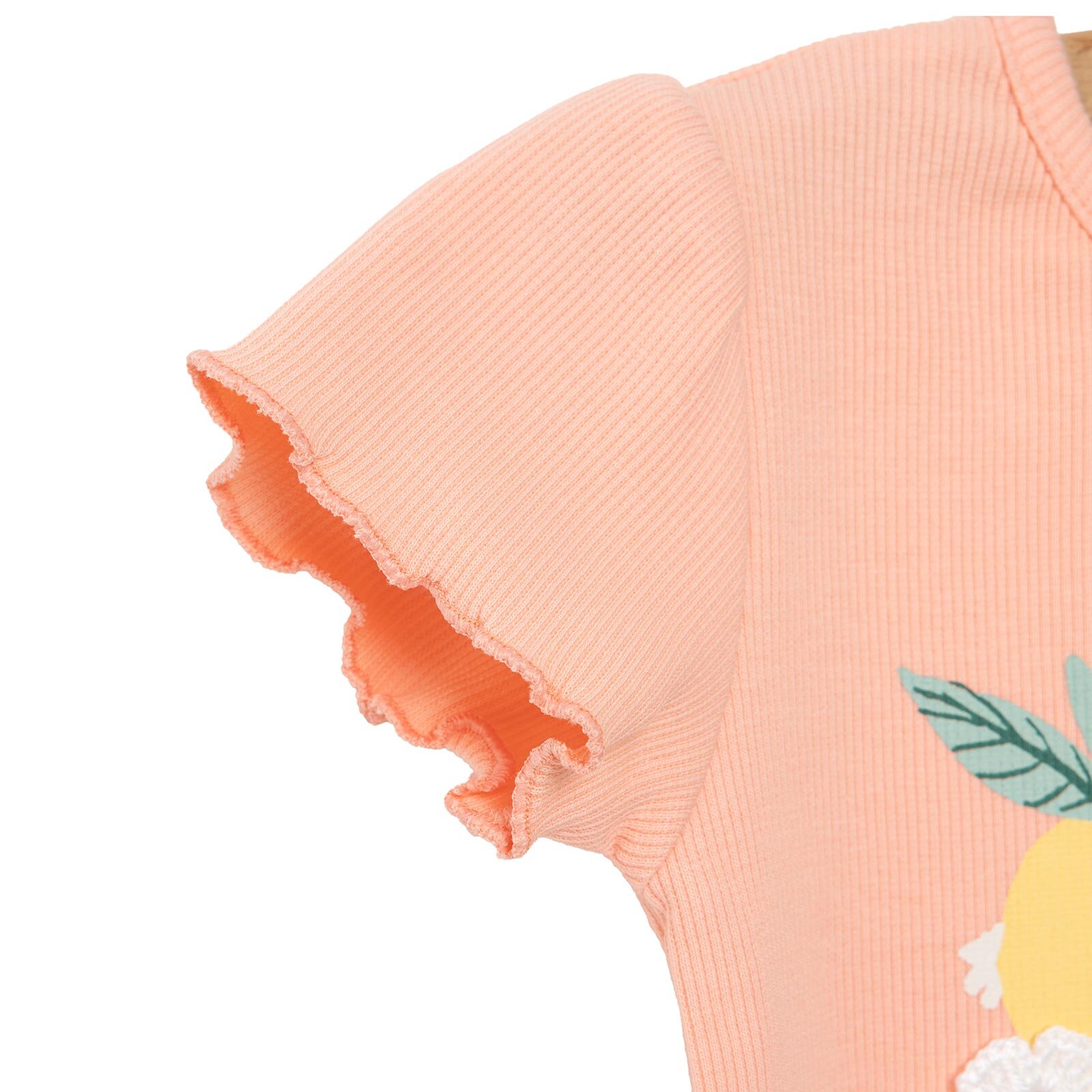 Yenidoğan Aloha Tshirt-Şort 2li Takım Kız Bebek