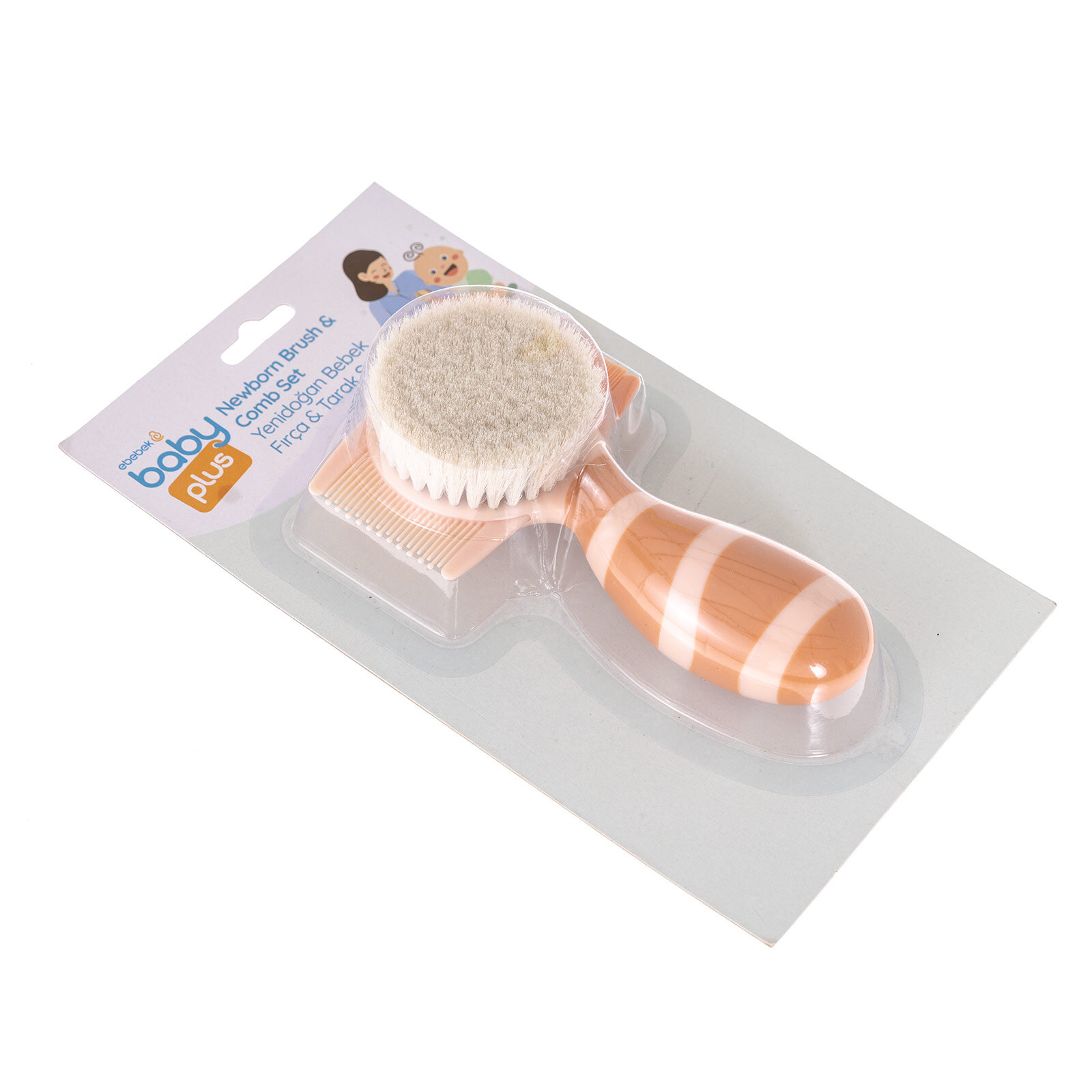 Yenidoğan Bebek Saç Fırça ve Tarak Seti