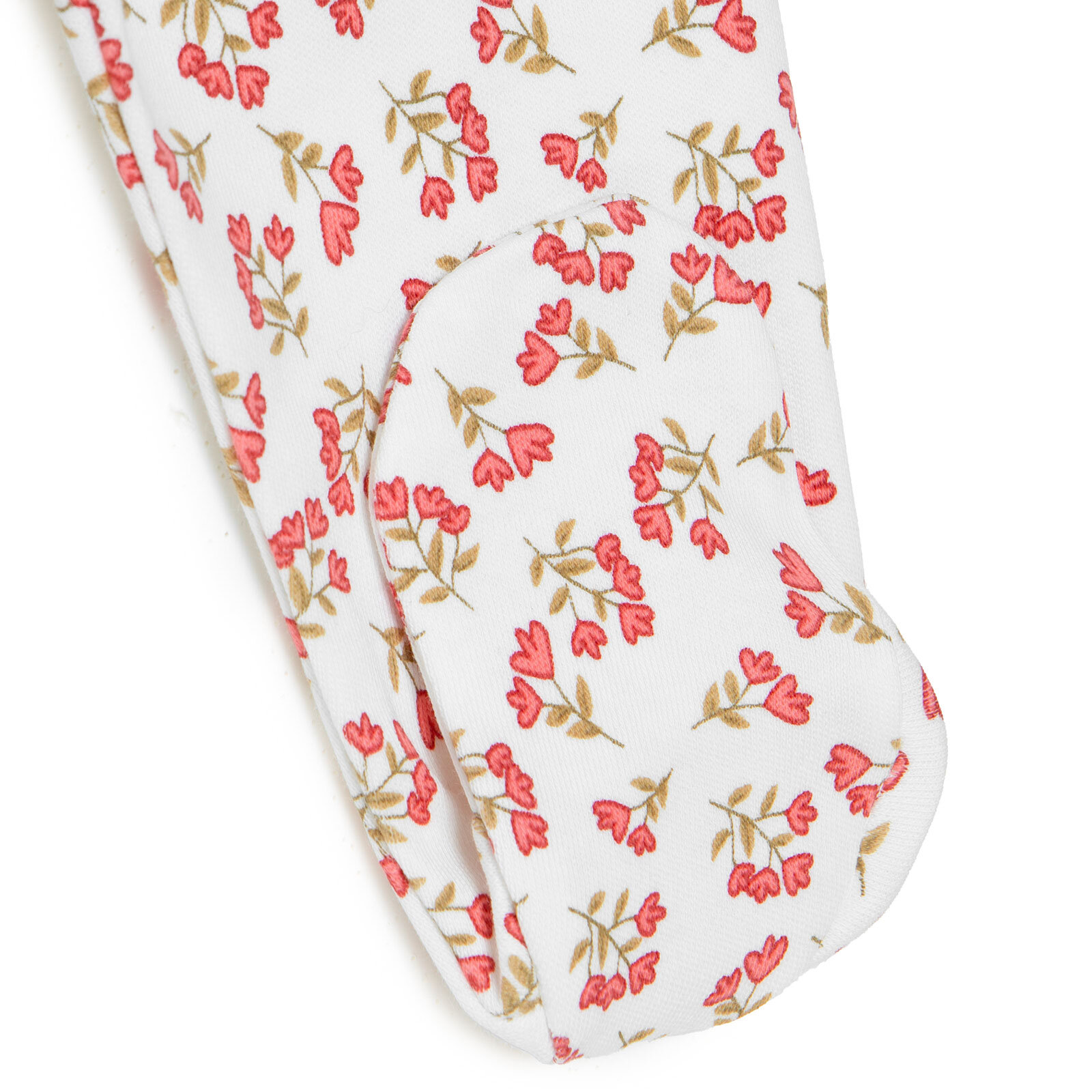 Kız Bebek Body-Patikli Alt-Şapka İnterlok Bisiklet Yaka Uzun Kol Patikli Paça