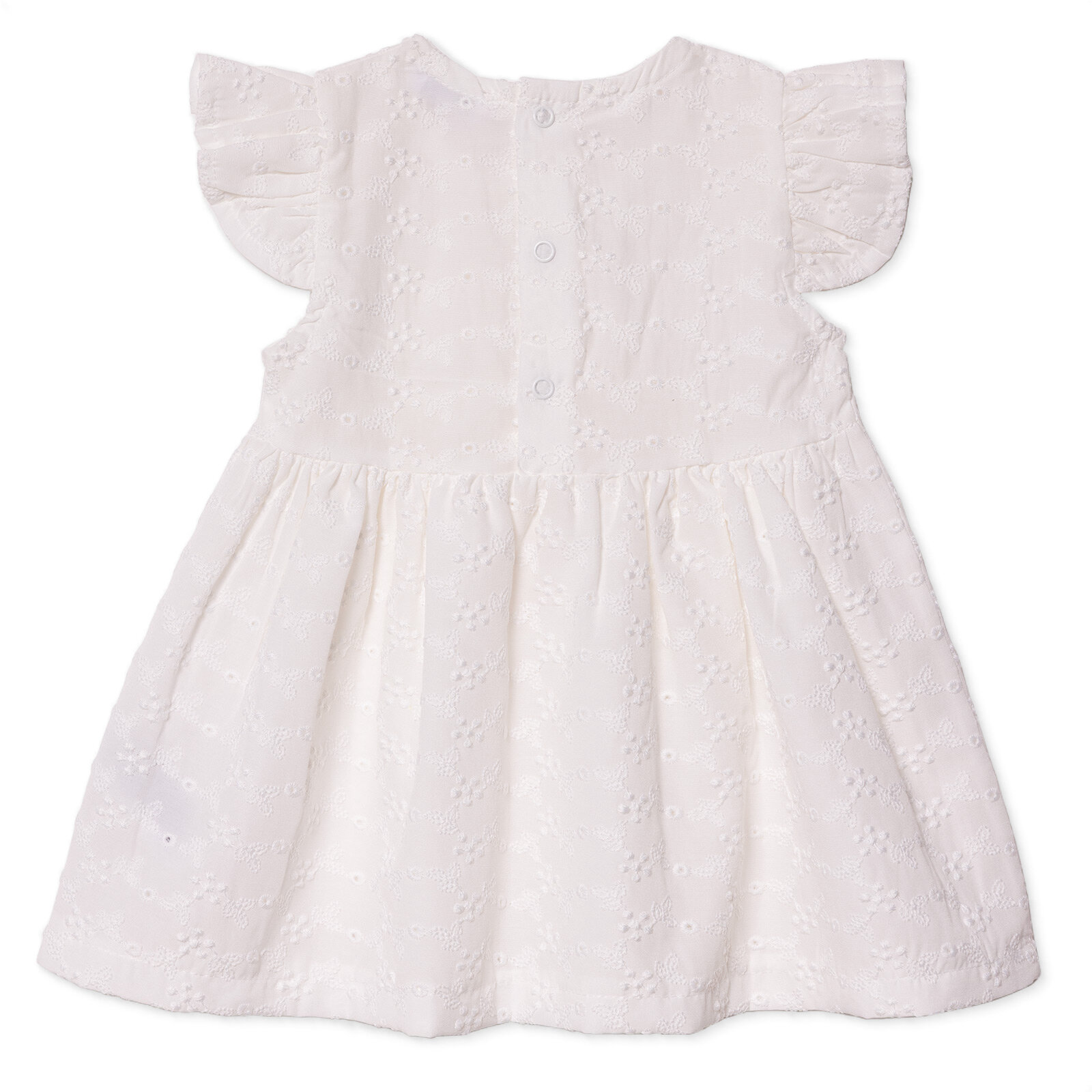 Yenidoğan Cherry Stripe Elbise