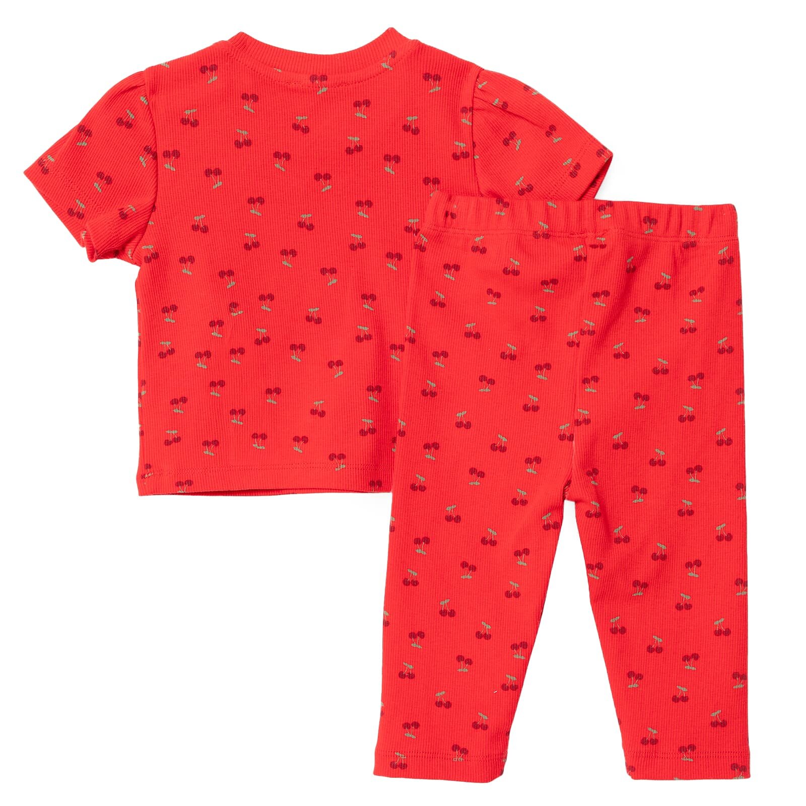 Yenidoğan Cherry Stripe Tshirt