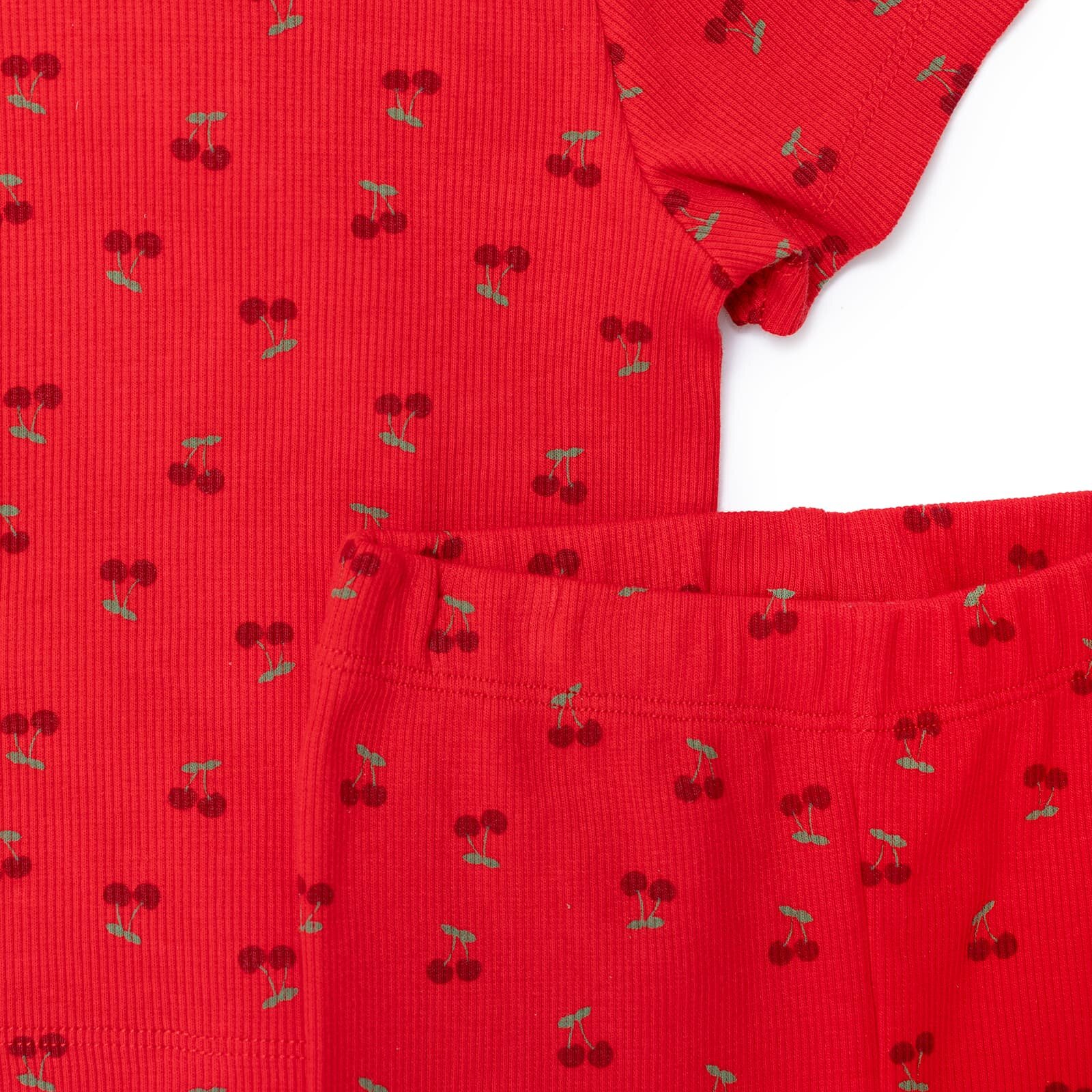 Yenidoğan Cherry Stripe Tshirt