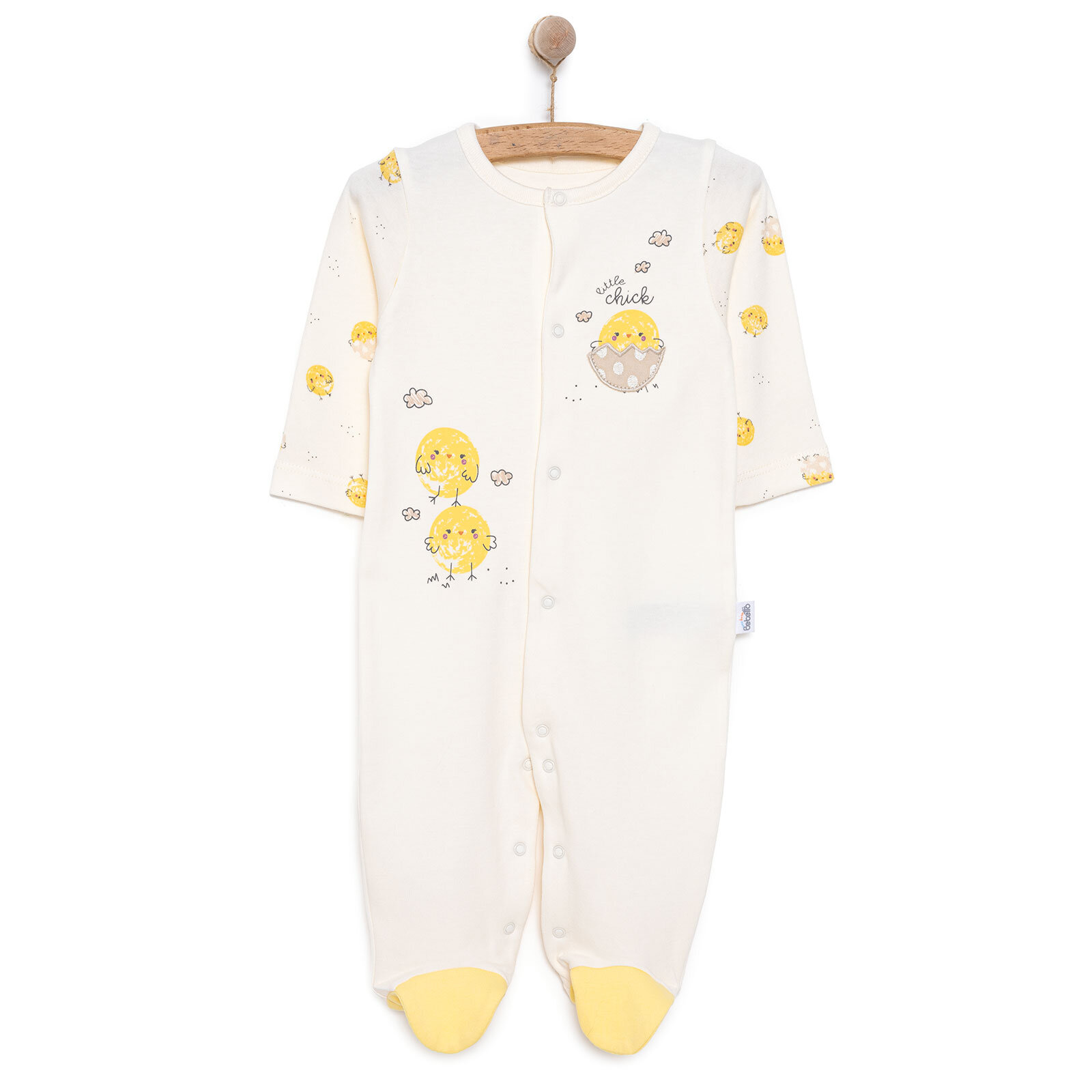 Yenidoğan Chıck Chıck Patikli Tulum Uni Unisex Yenidoğan Chıck Chıck Patikli Tulum Uni Unisex