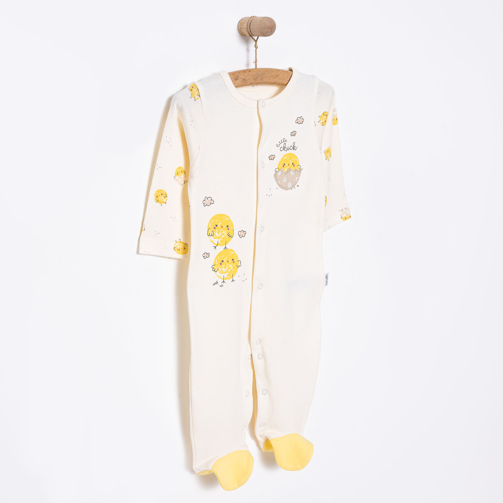 Yenidoğan Chıck Chıck Patikli Tulum Uni Unisex Yenidoğan Chıck Chıck Patikli Tulum Uni Unisex