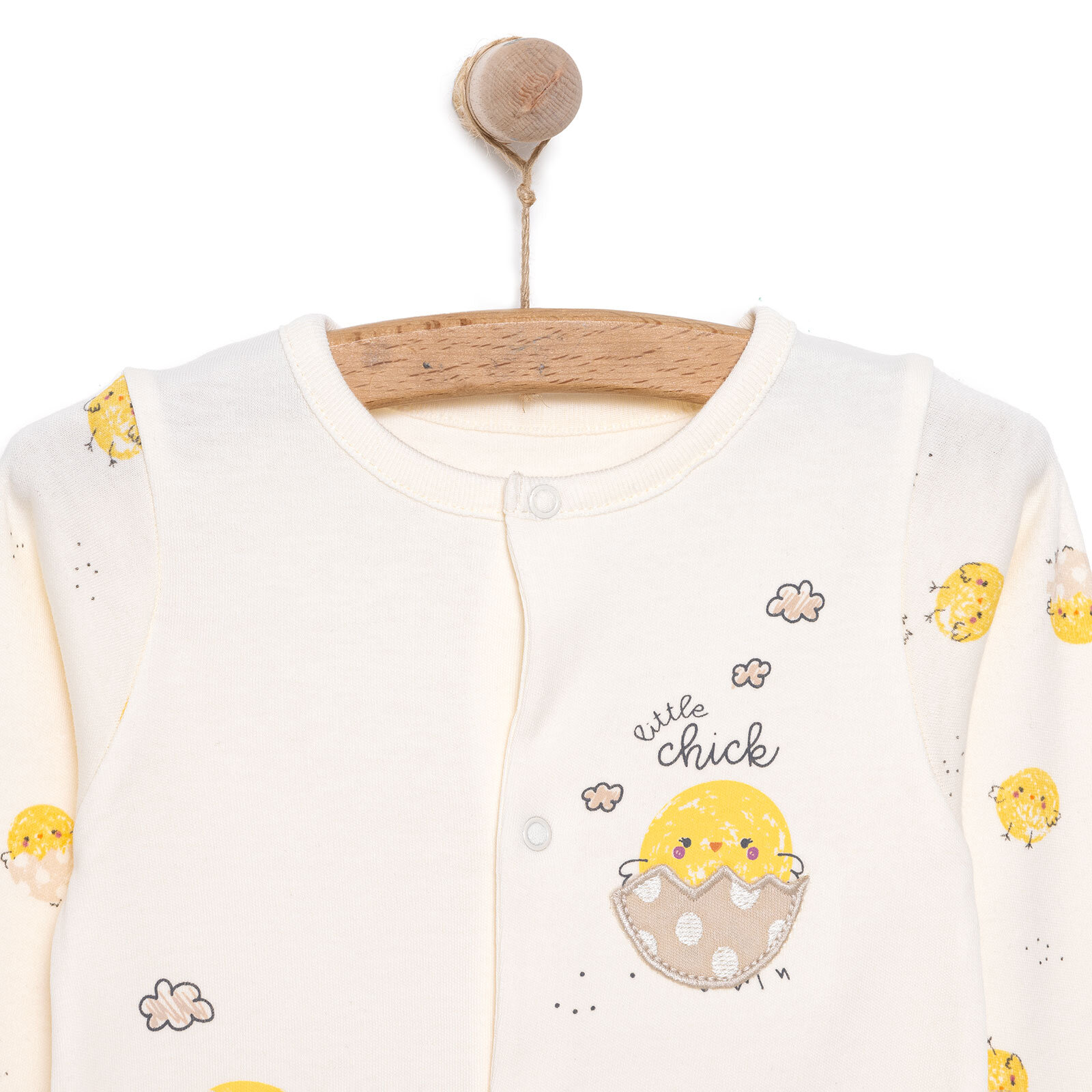 Yenidoğan Chıck Chıck Patikli Tulum Uni Unisex Yenidoğan Chıck Chıck Patikli Tulum Uni Unisex