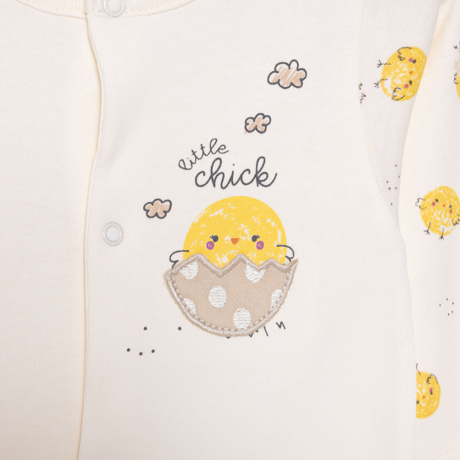 Yenidoğan Chıck Chıck Patikli Tulum Uni Unisex Yenidoğan Chıck Chıck Patikli Tulum Uni Unisex