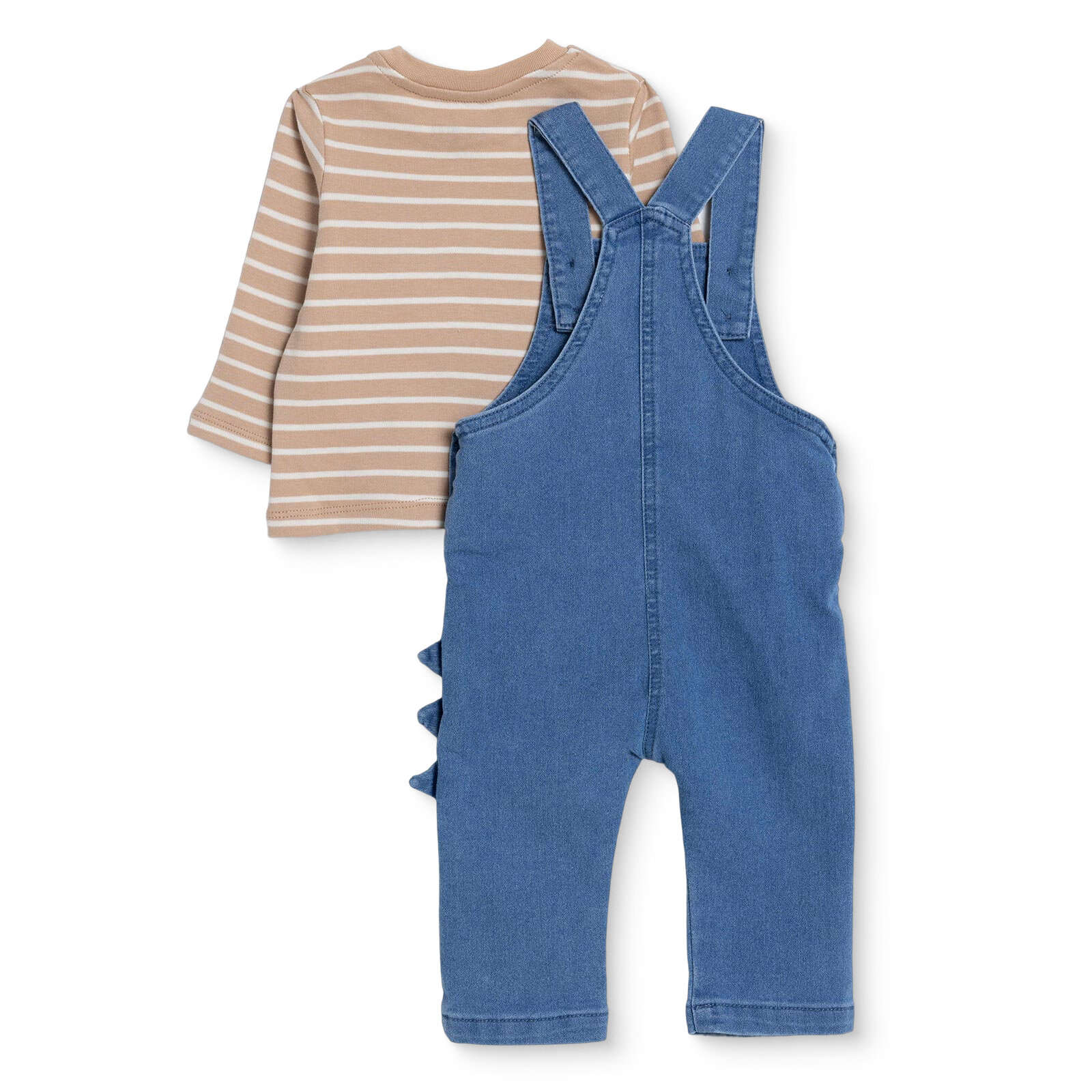 Yenidoğan Dino Salopet-Tshirt