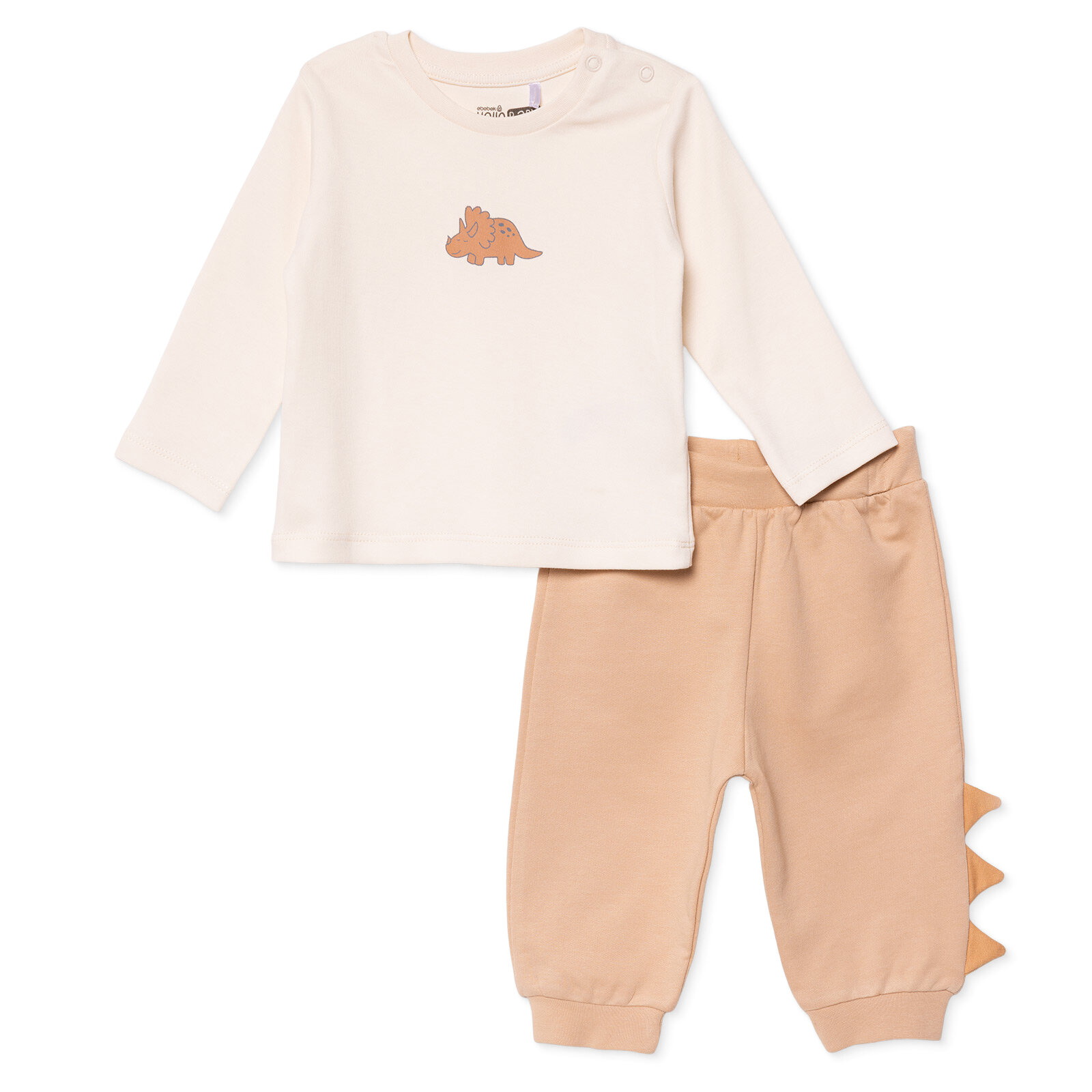 Yenidoğan Dino Sweatshirt-Hırk Yenidoğan Dino Sweatshirt-Hırk