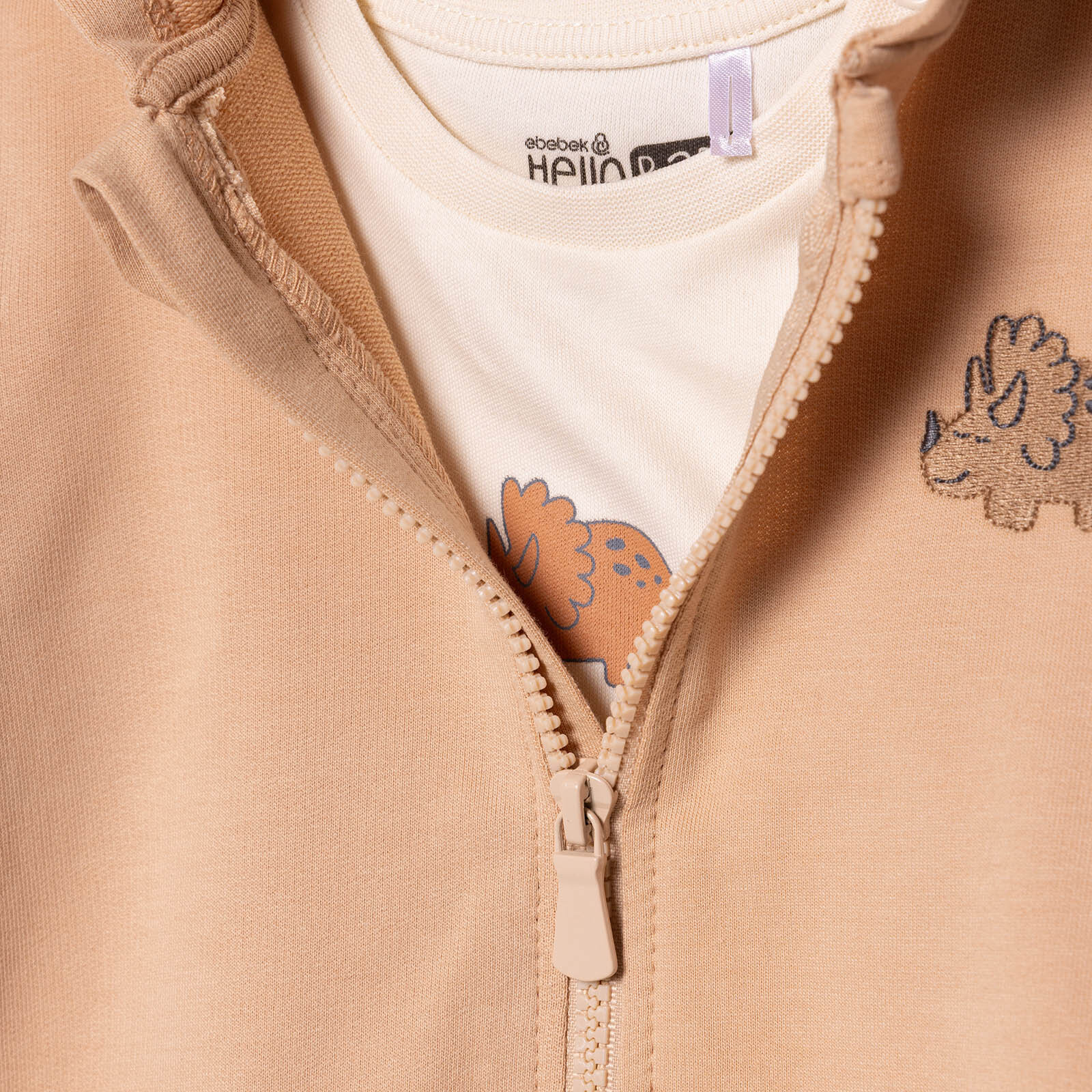 Yenidoğan Dino Sweatshirt-Hırk Yenidoğan Dino Sweatshirt-Hırk