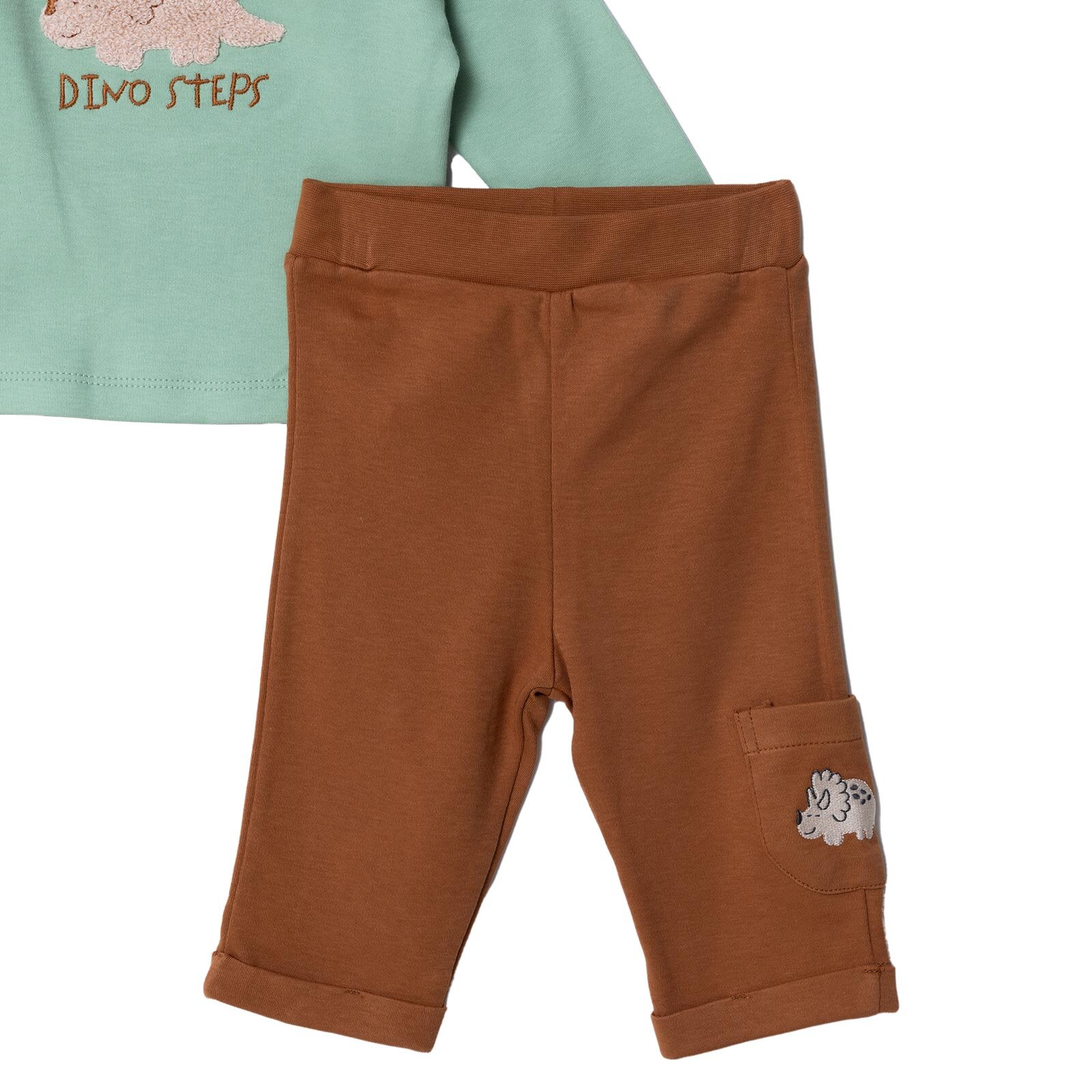 Yenidoğan Dino Sweatshirt-Pati