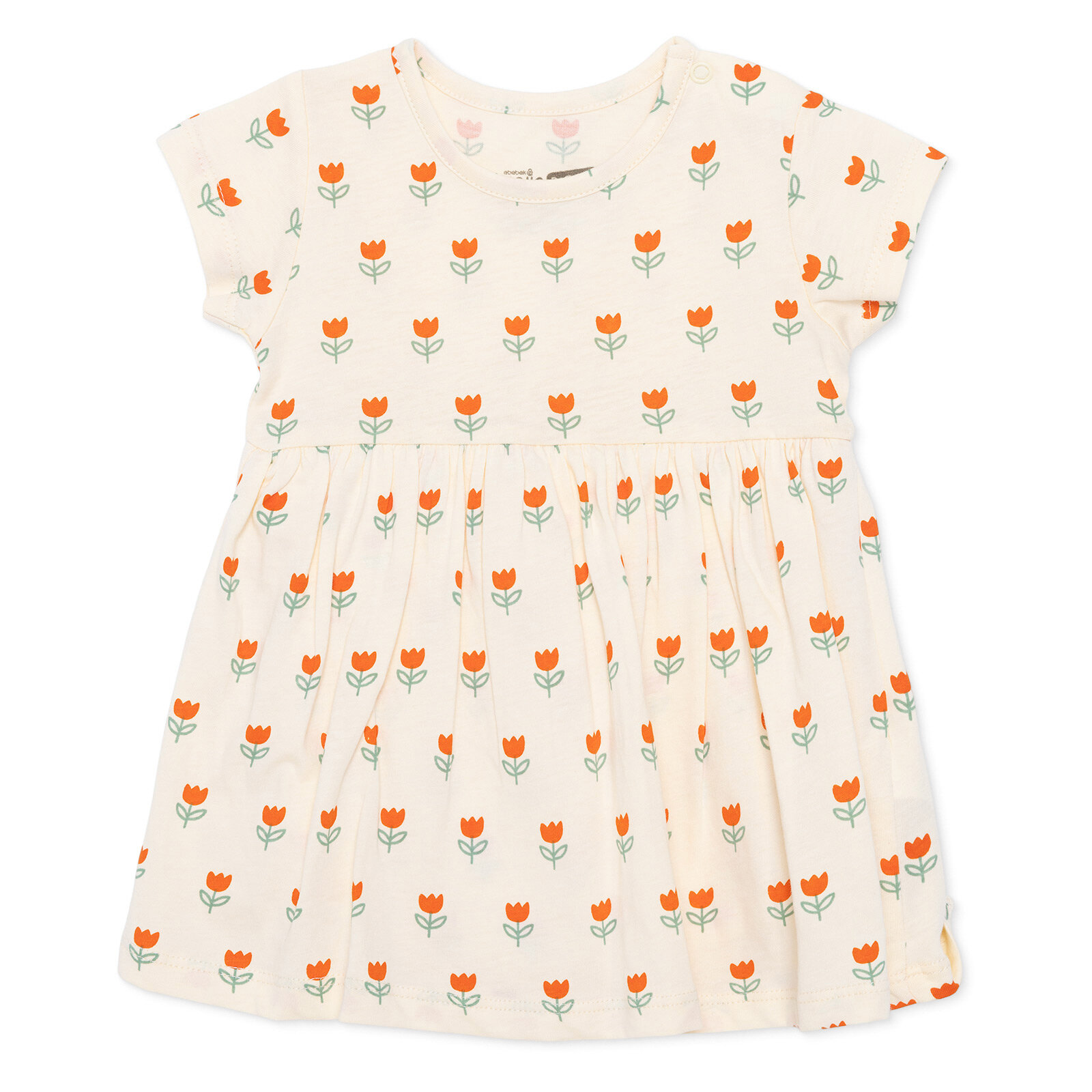 Yenidoğan Elbise Body Bisiklet Yaka Kısa Kol Yenidoğan Elbise Body Bisiklet Yaka Kısa Kol