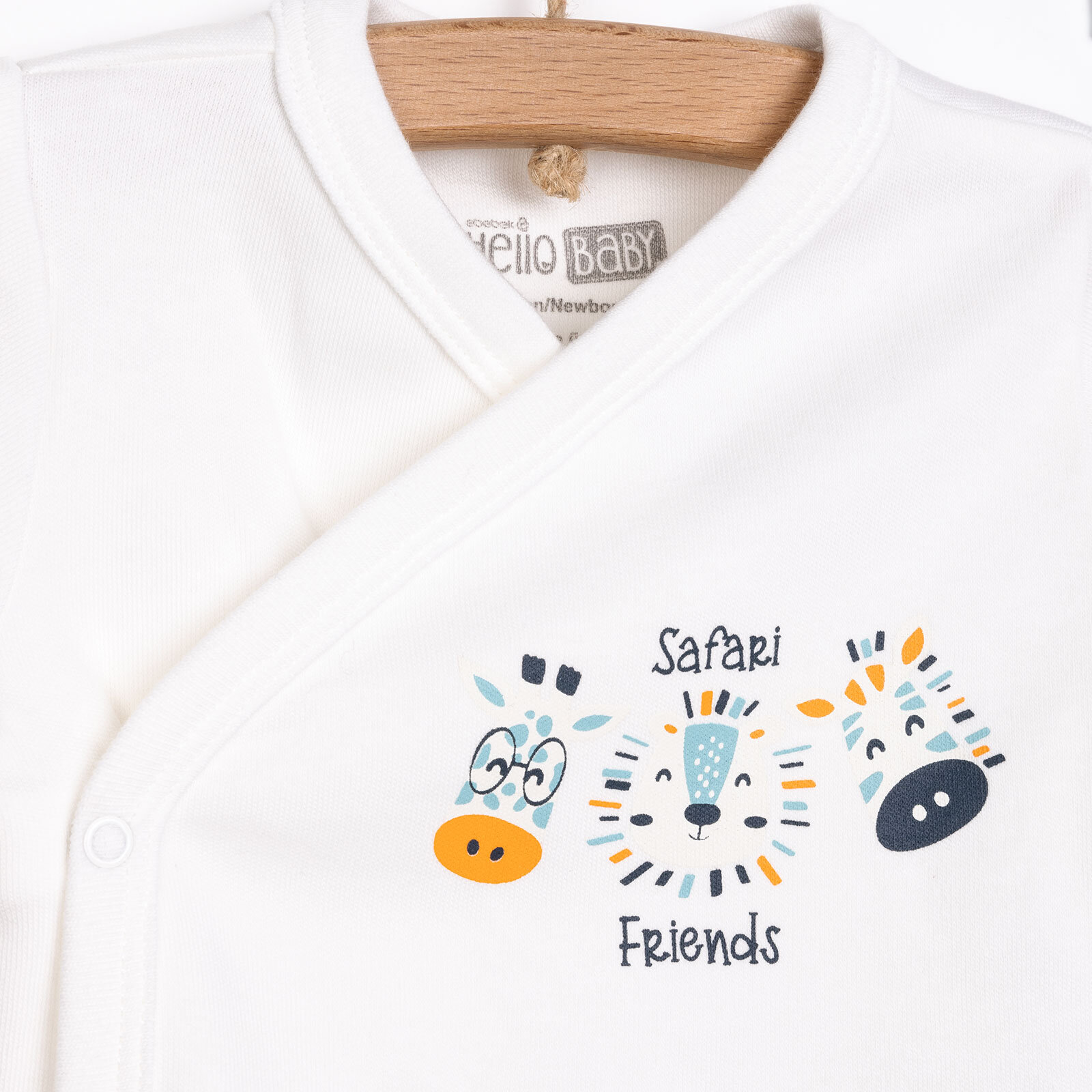 Yenidoğan Erkek 5li Askı Hastane Çıkışı Çıtçıtlı İnterlok Zarf Yaka Uzun Kol Patikli Ekru Yenidoğan Erkek 5li Askı Hastane Çıkışı Çıtçıtlı İnterlok Zarf Yaka Uzun Kol Patikli Ekru