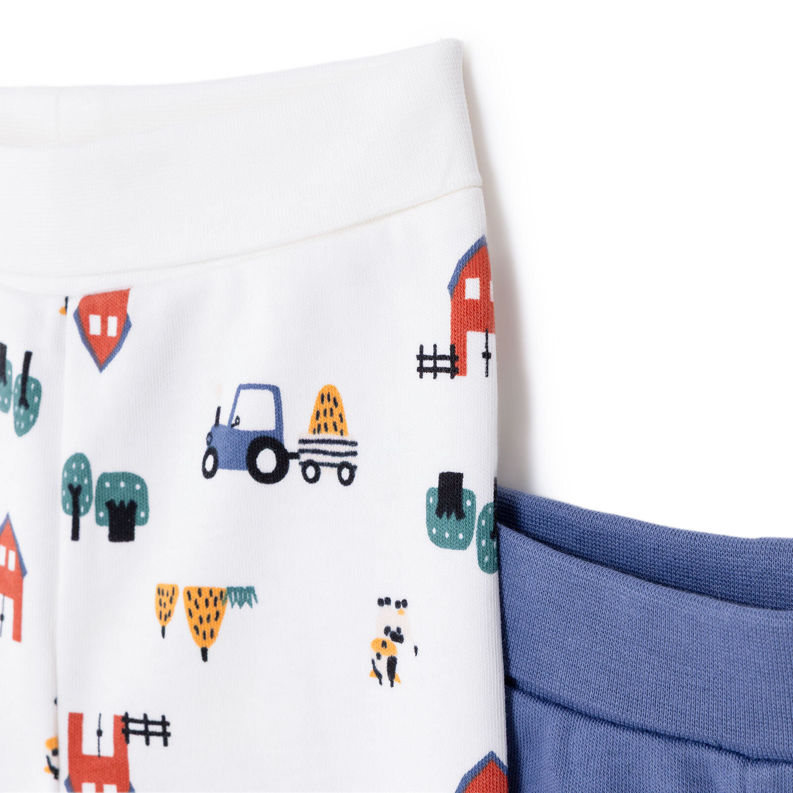 Yenidoğan Erkek Bebek 2li Patikli Alt