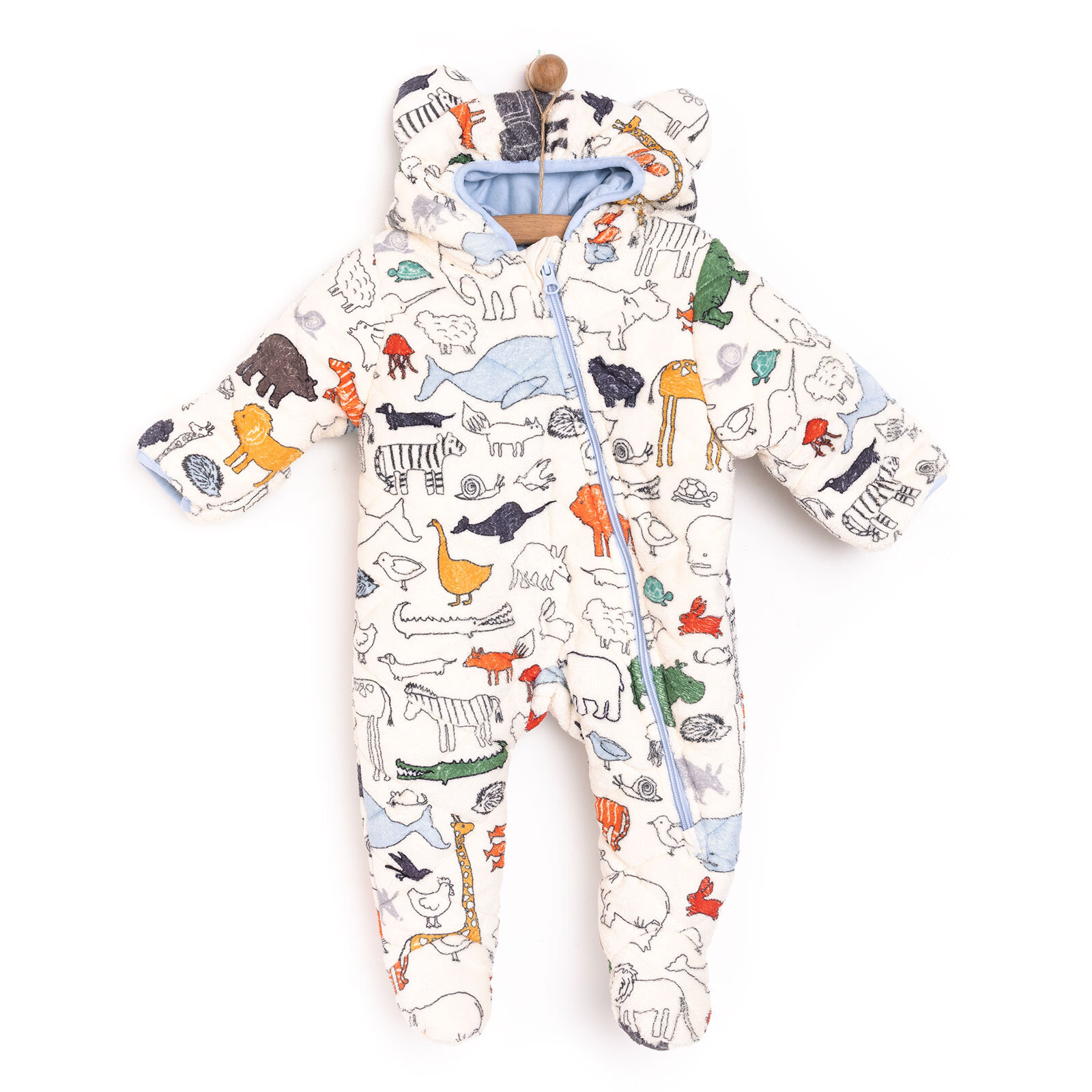 Yenidoğan Erkek Kapitone Patikli Tulum Erkek Bebek Yenidoğan Erkek Kapitone Patikli Tulum Erkek Bebek