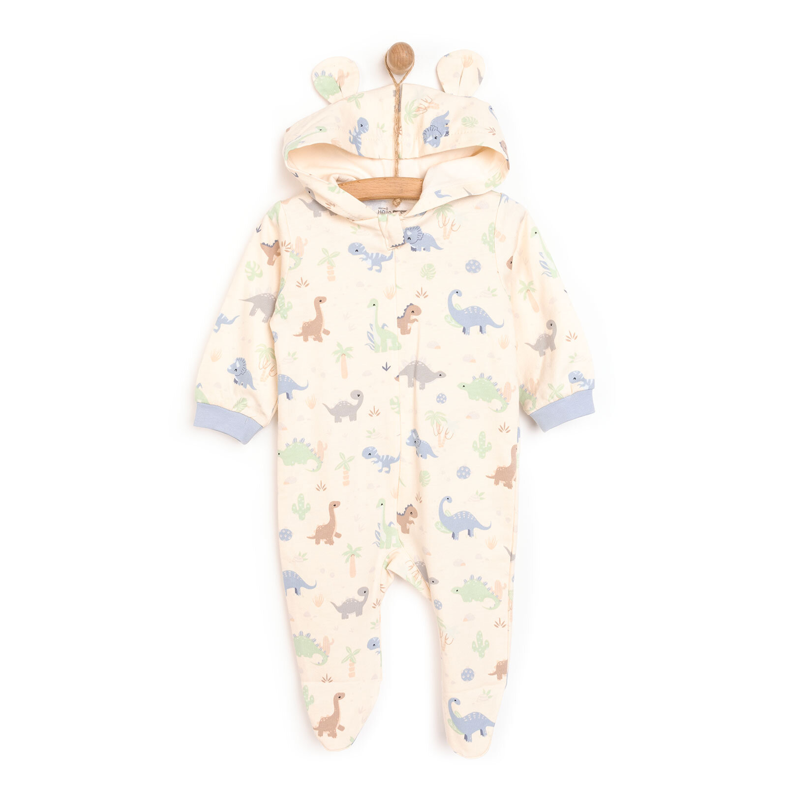 Yenidoğan Erkek Kapüşonlu Tulum Erkek Bebek Yenidoğan Erkek Kapüşonlu Tulum Erkek Bebek