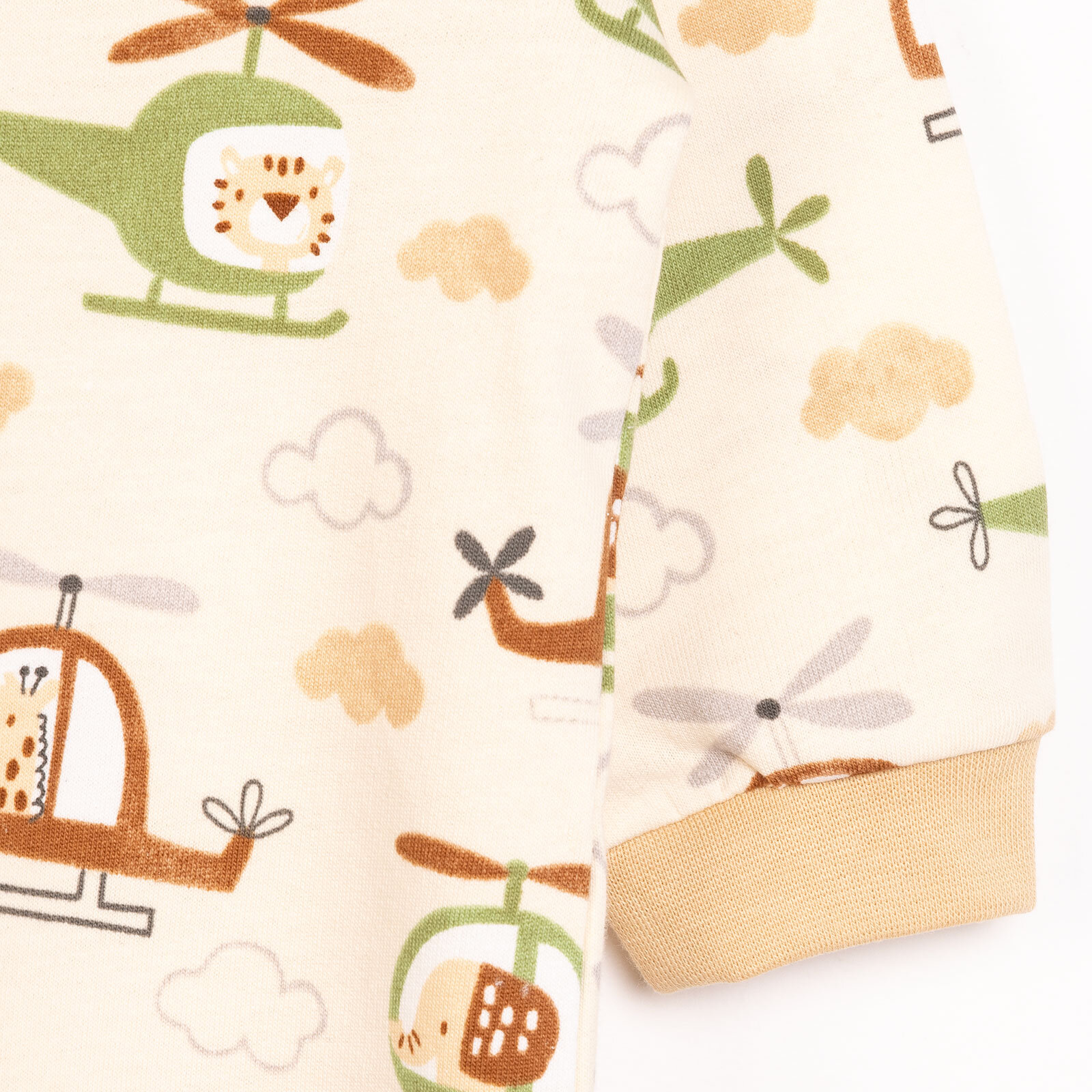 Yenidoğan Erkek Kapüşonlu Tulum Erkek Bebek