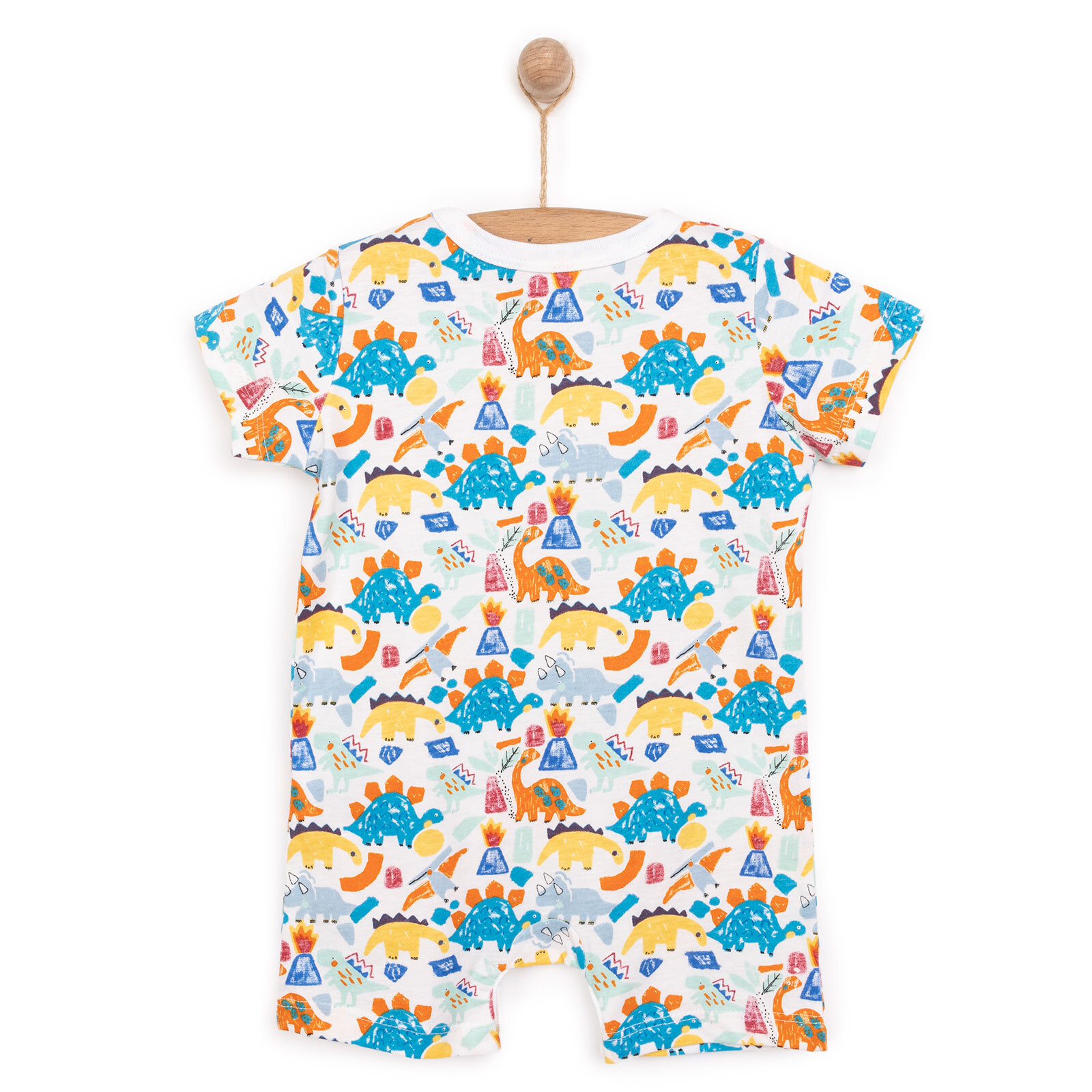 Yenidoğan Erkek Kısa Tulum Erkek Bebek