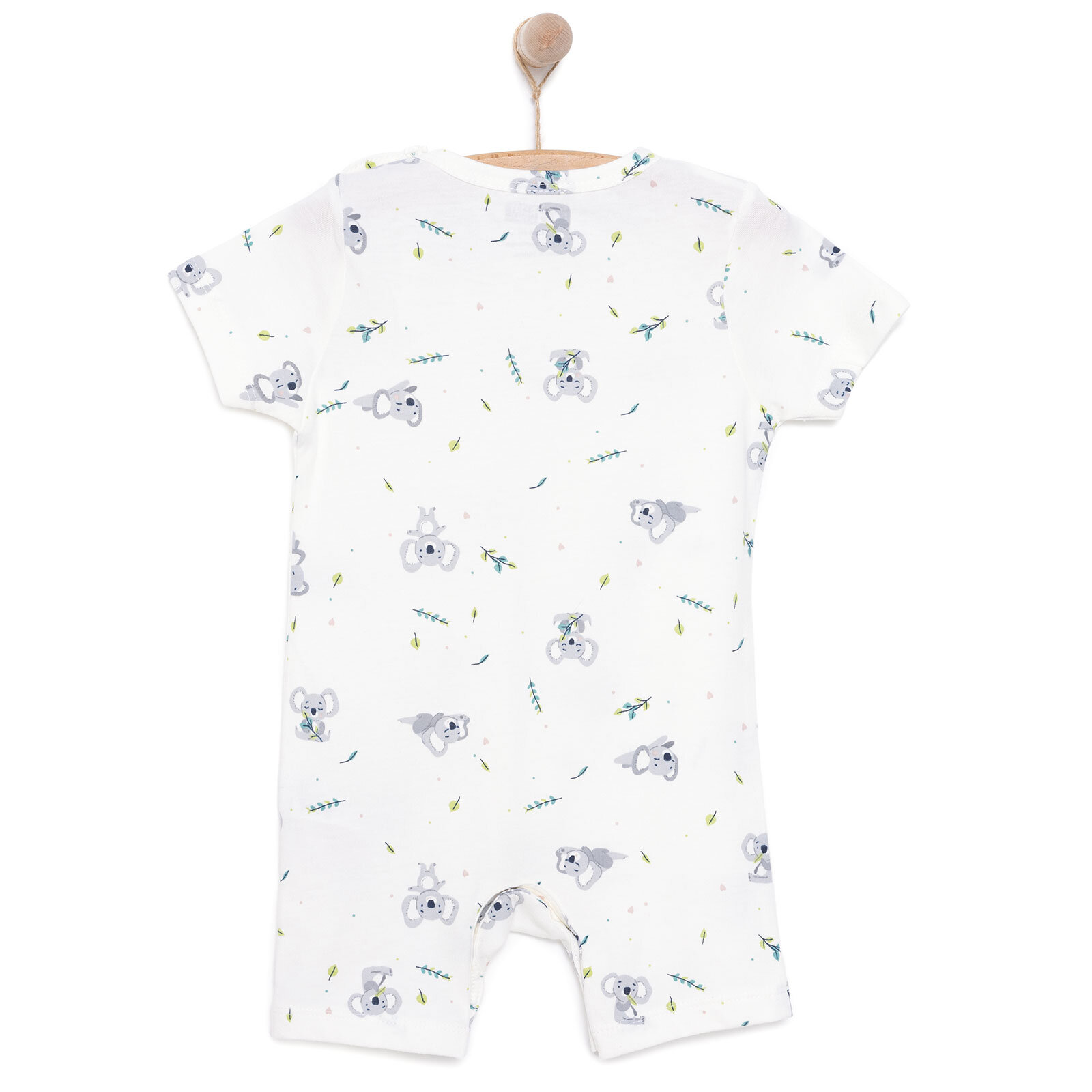 Yenidoğan Erkek Kısa Tulum Erkek Bebek