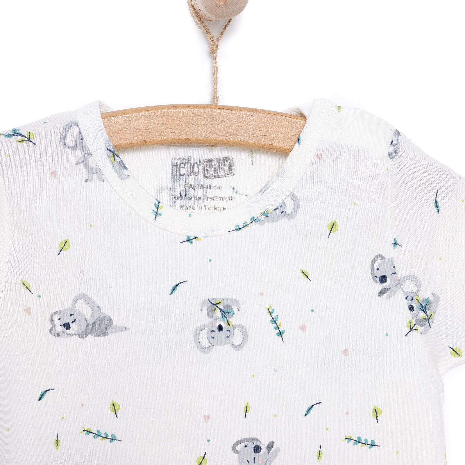 Yenidoğan Erkek Kısa Tulum Erkek Bebek