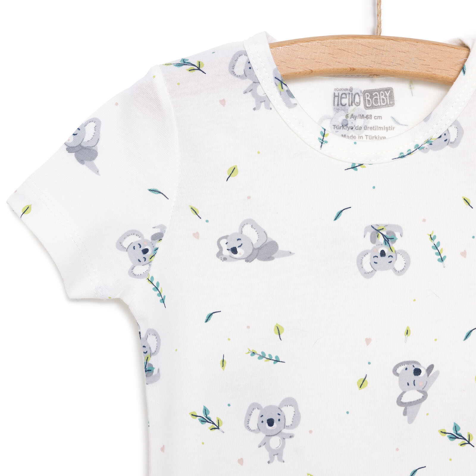 Yenidoğan Erkek Kısa Tulum Erkek Bebek