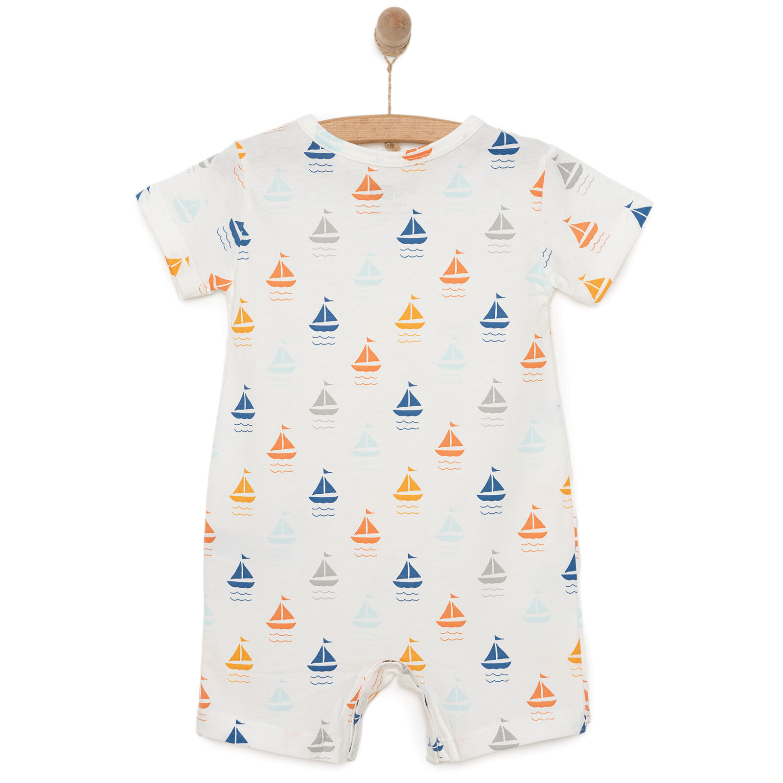 Yenidoğan Erkek Kısa Tulum Erkek Bebek