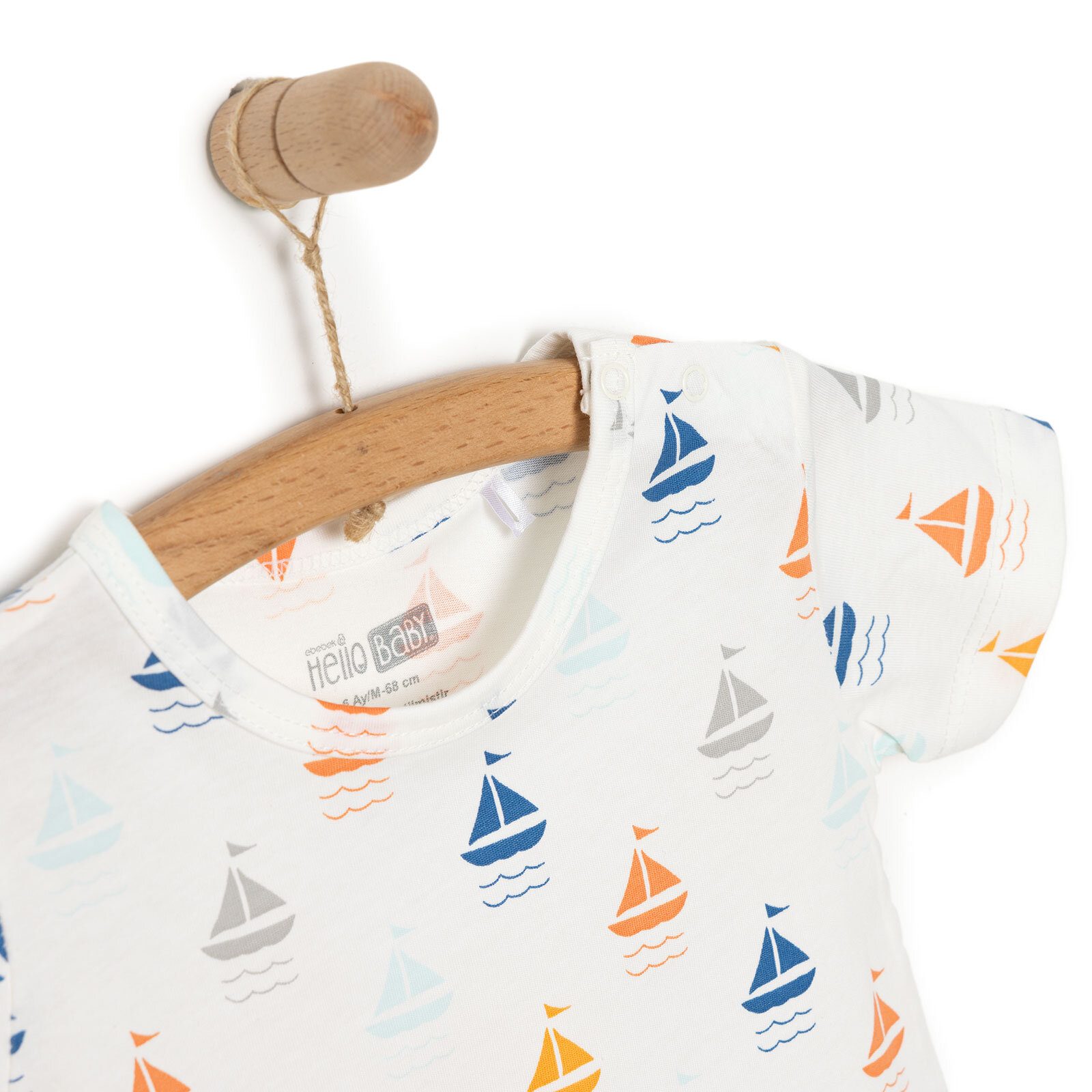 Yenidoğan Erkek Kısa Tulum Erkek Bebek