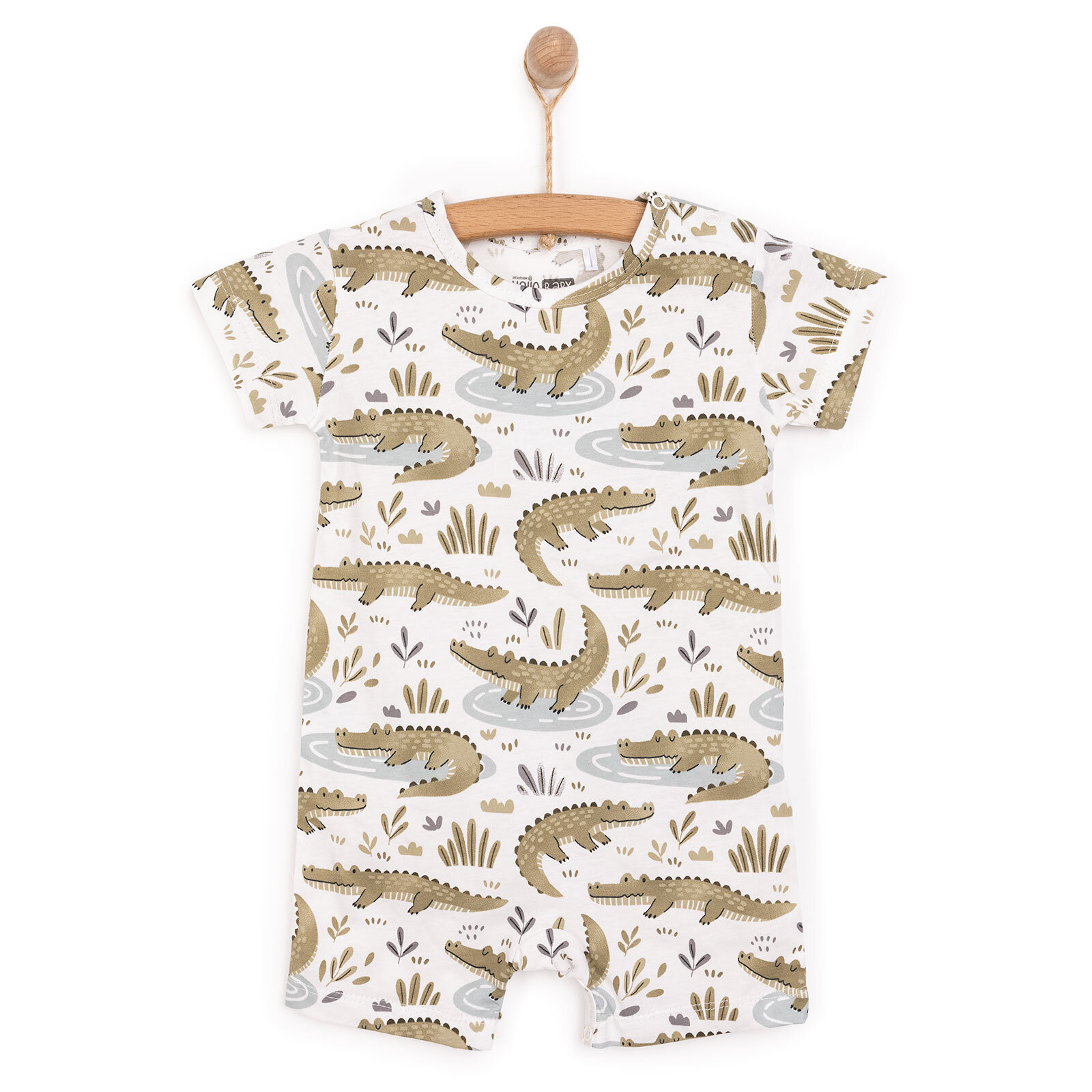 Yenidoğan Erkek Kısa Tulum Erkek Bebek