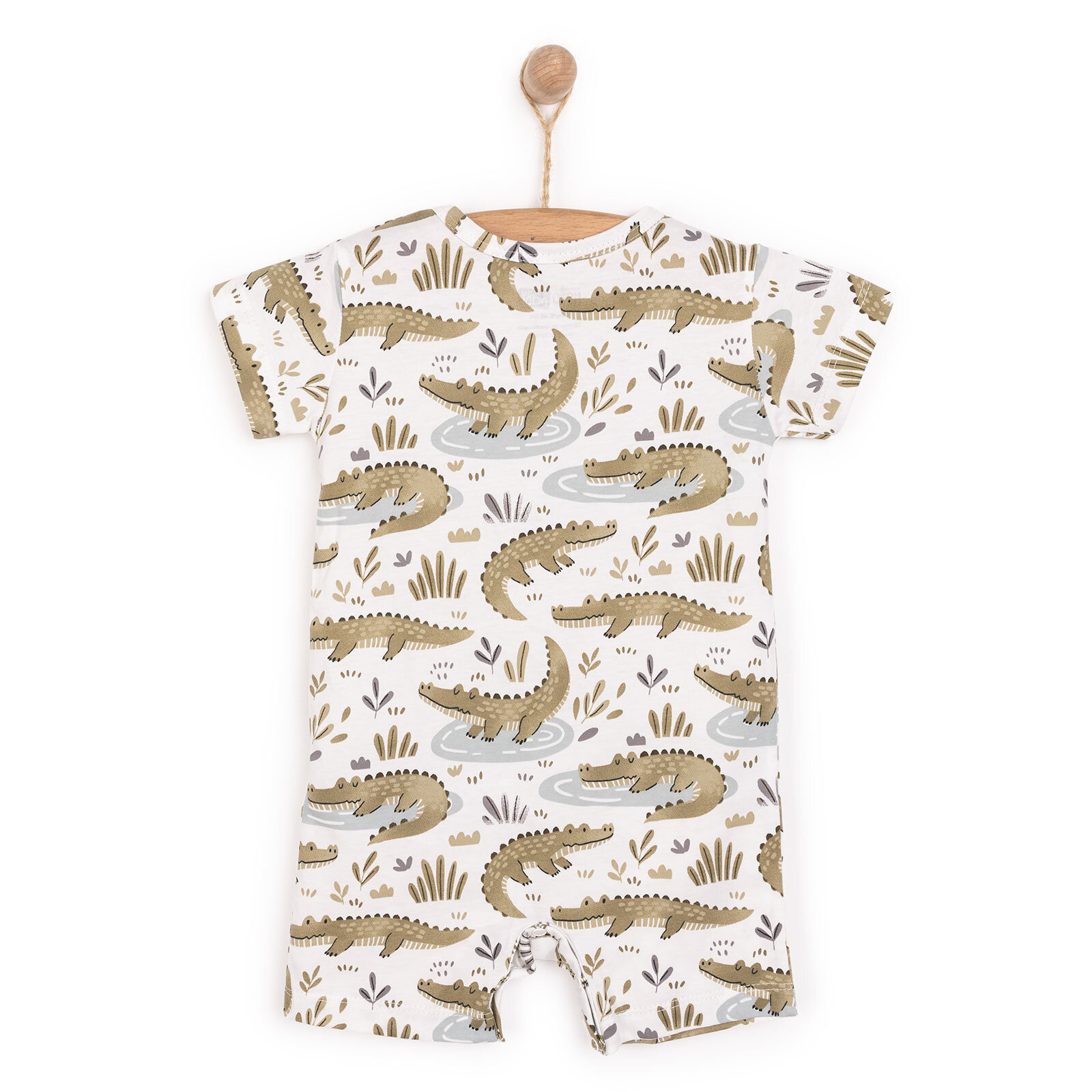 Yenidoğan Erkek Kısa Tulum Erkek Bebek